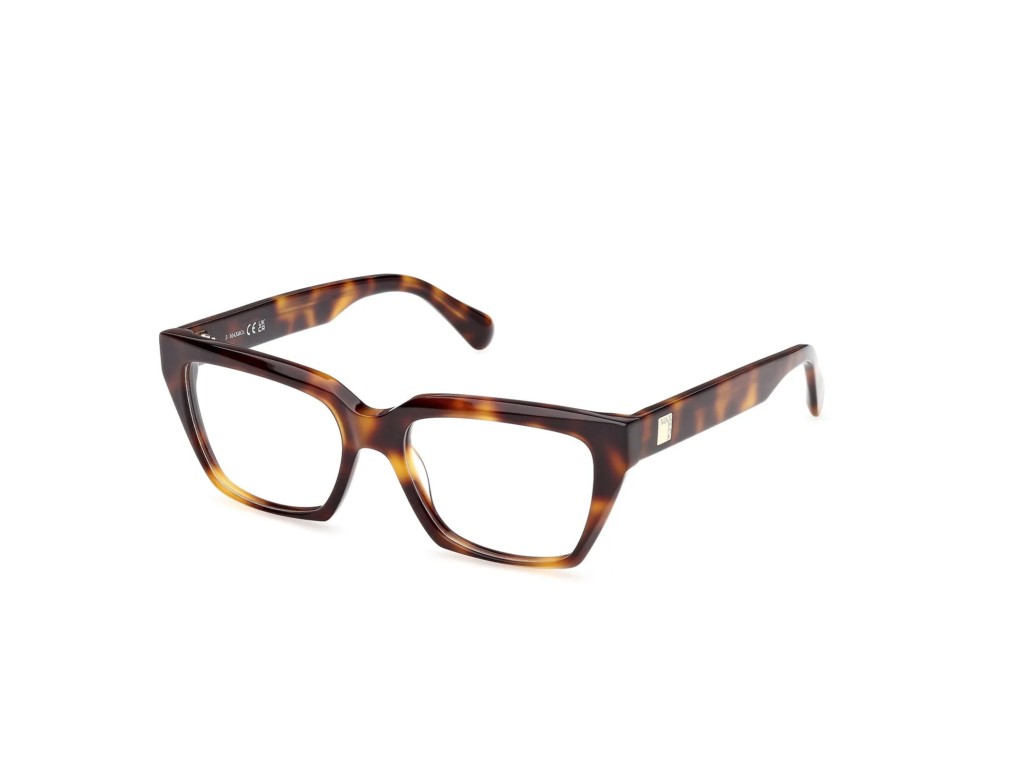 MAX&Co MO5203 052 Montature da vista Acetato Havana Squadrata Normale - immagine 1