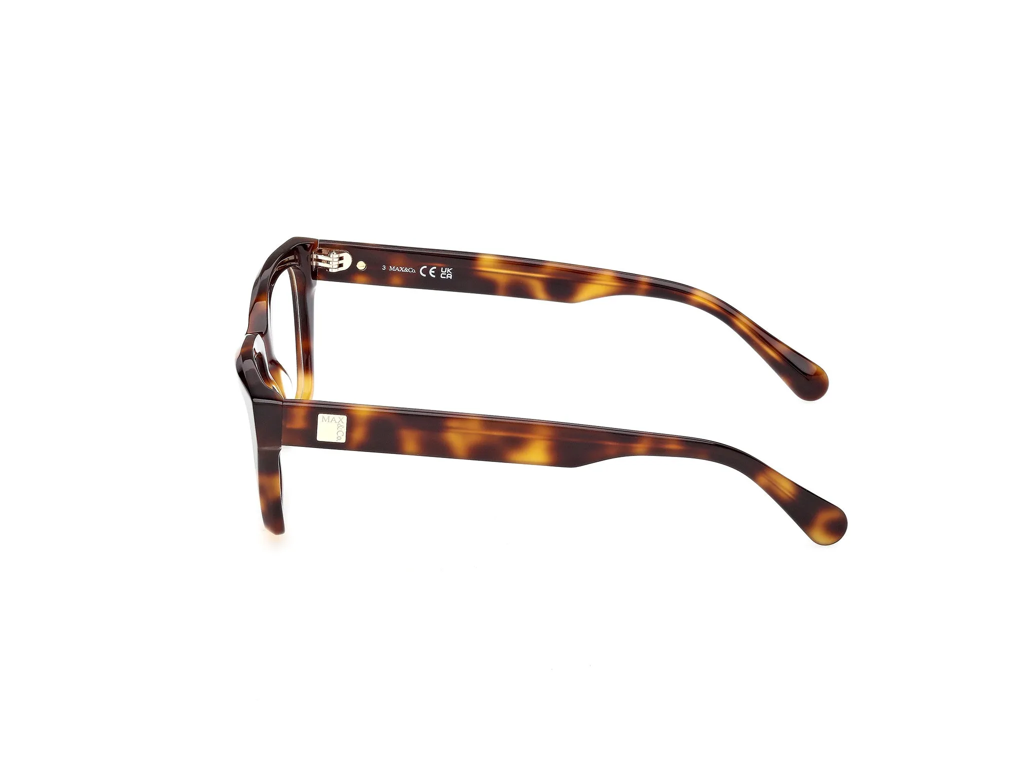 MAX&Co MO5203 052 Montature da vista Acetato Havana Squadrata Normale - immagine 3