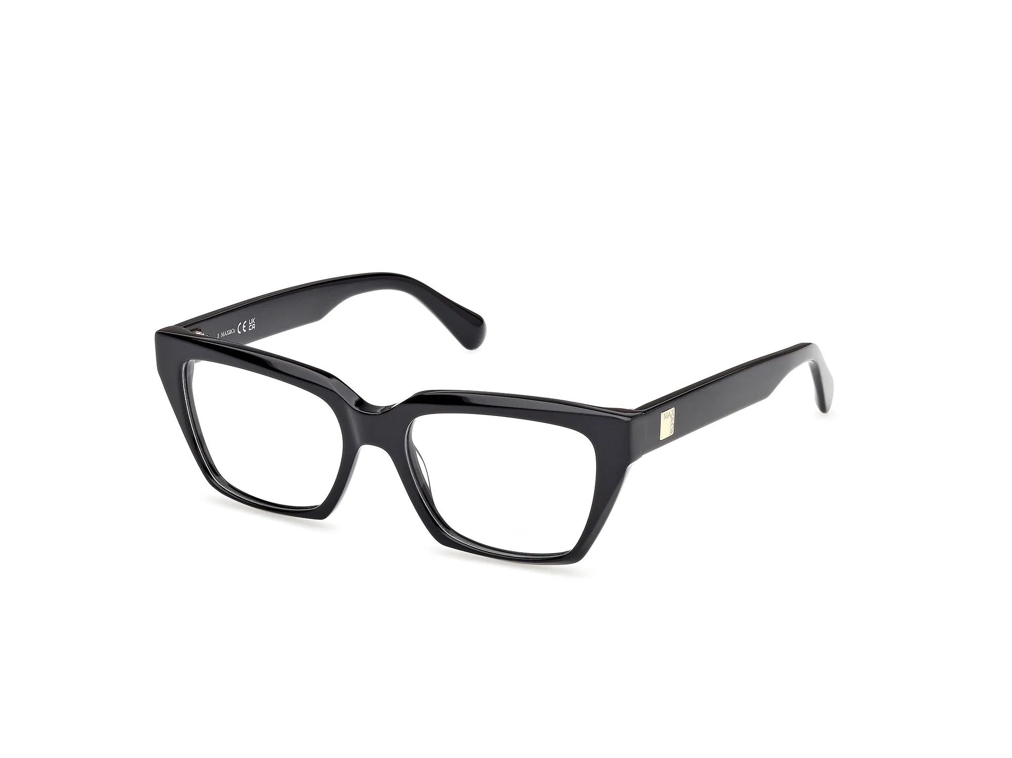 MAX&Co MO5203 001 Montature da vista Acetato Nero Squadrata Normale - immagine 1