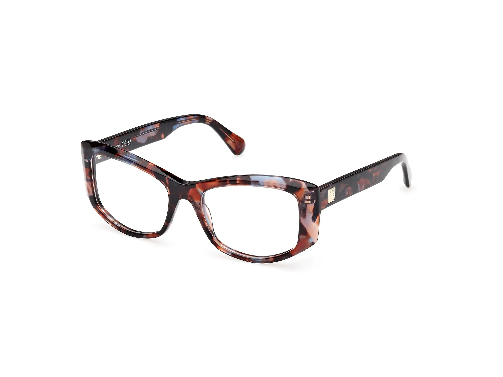 MAX&Co MO5202 054 Montature da vista Acetato Havana Geometrica Normale - immagine 1