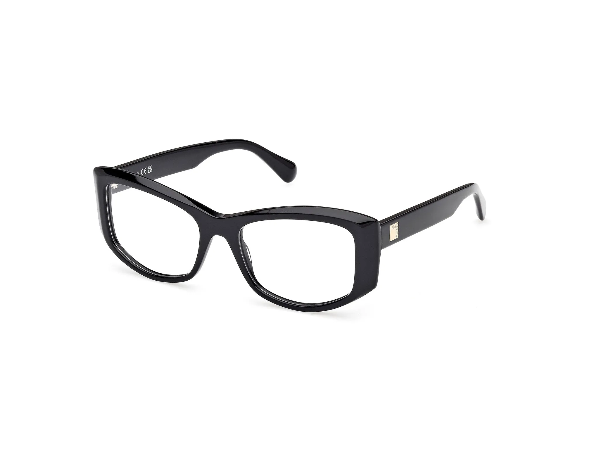 MAX&Co MO5202 001 Montature da vista Acetato Nero Geometrica Normale - immagine 1