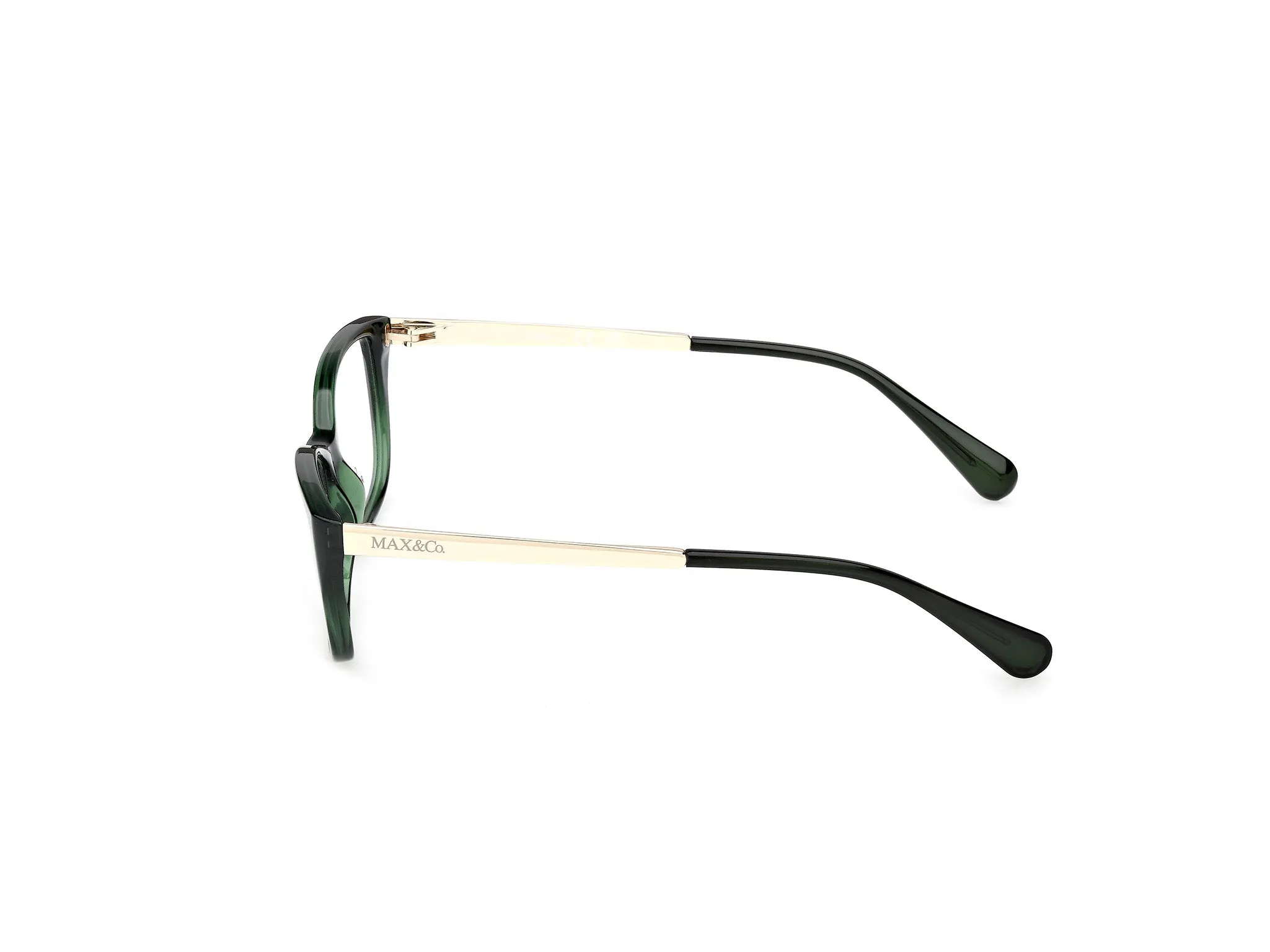 MAX&Co MO5201 096 Montature da vista Iniettato Verde Squadrata Normale - immagine 3