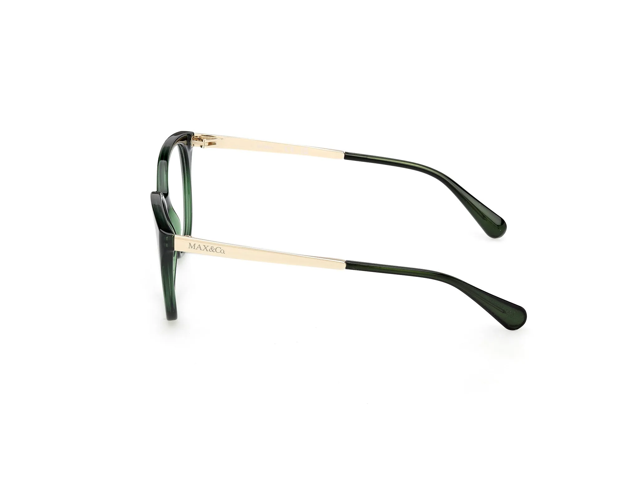 MAX&Co MO5200 096 Montature da vista Iniettato Verde Rotonda Normale - immagine 3