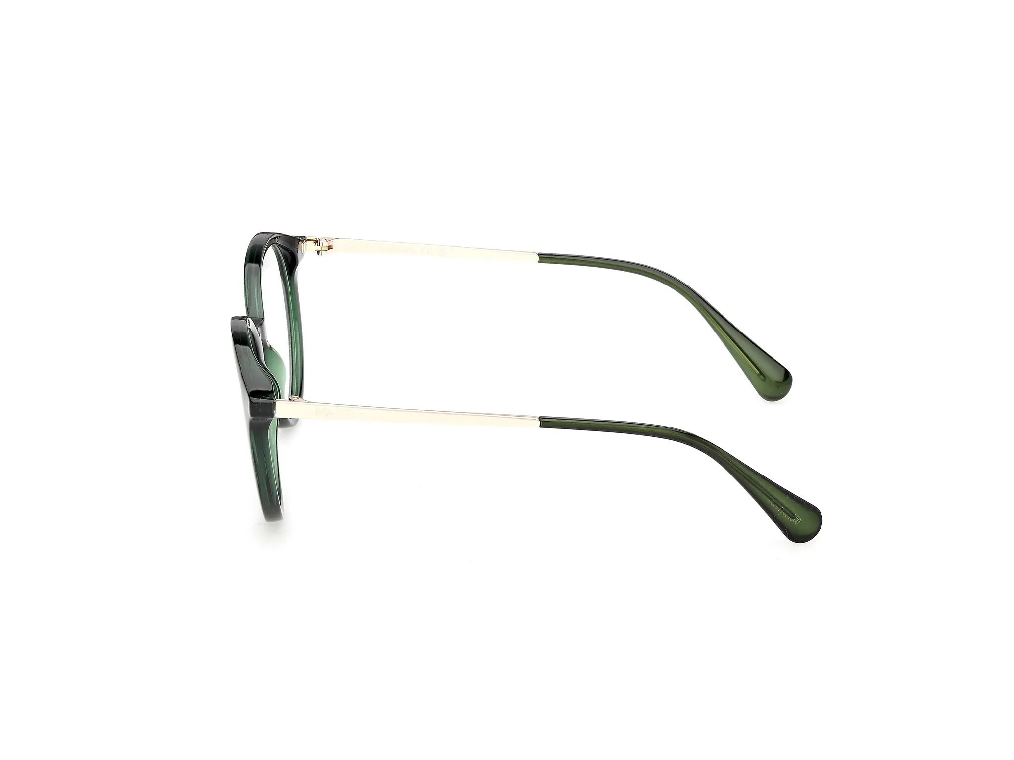 MAX&Co MO5198 096 Montature da vista Iniettato Verde Rotonda Normale - immagine 3