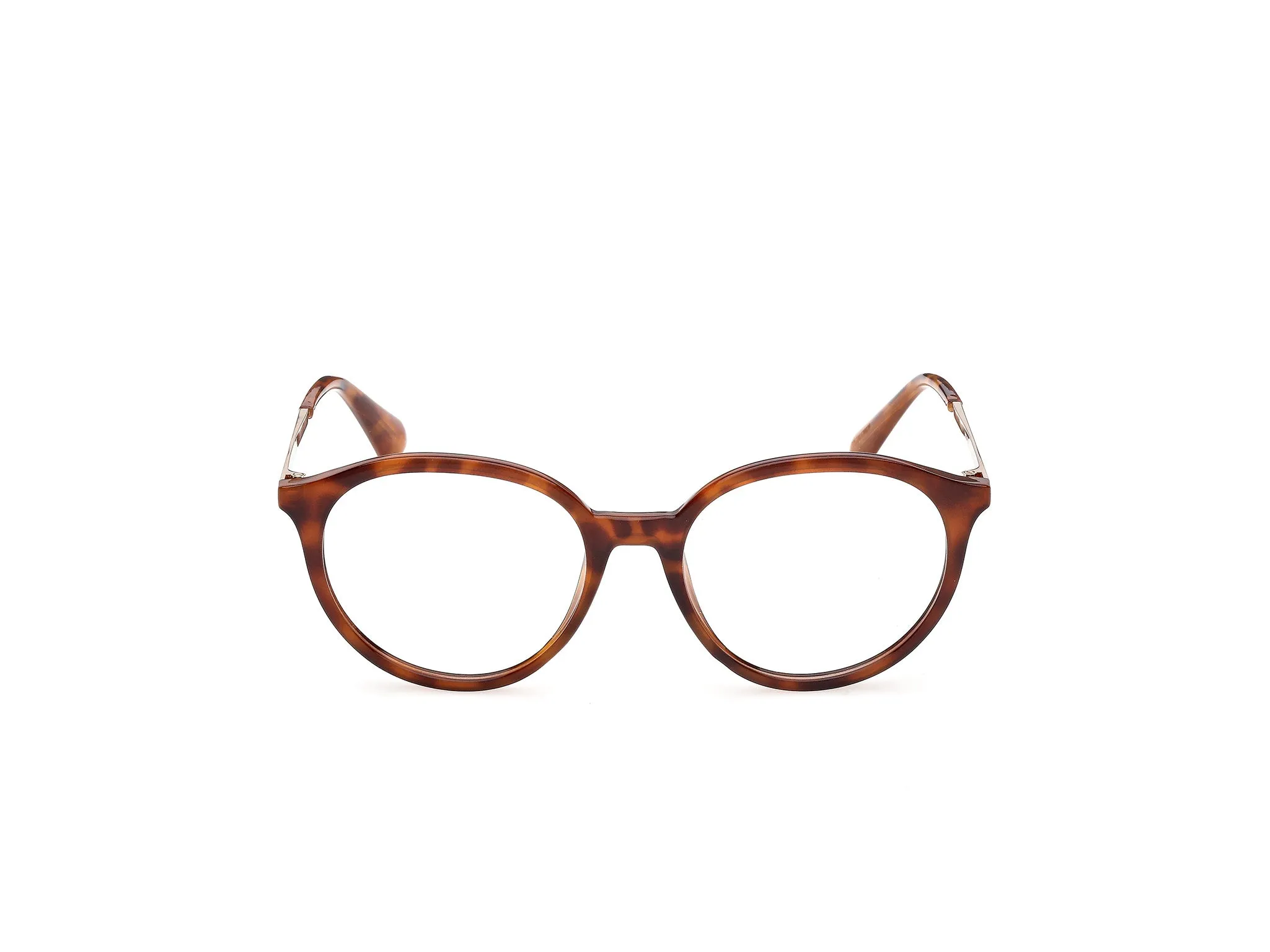 MAX&Co MO5198 052 Montature da vista Iniettato Havana Rotonda Normale - immagine 2