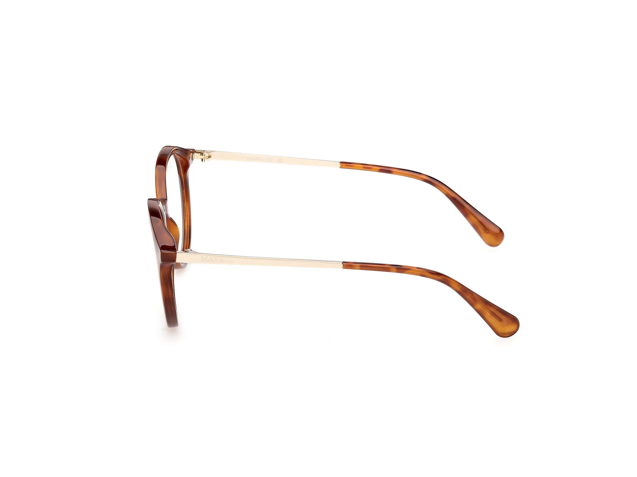 MAX&Co MO5198 052 Montature da vista Iniettato Havana Rotonda Normale - immagine 3