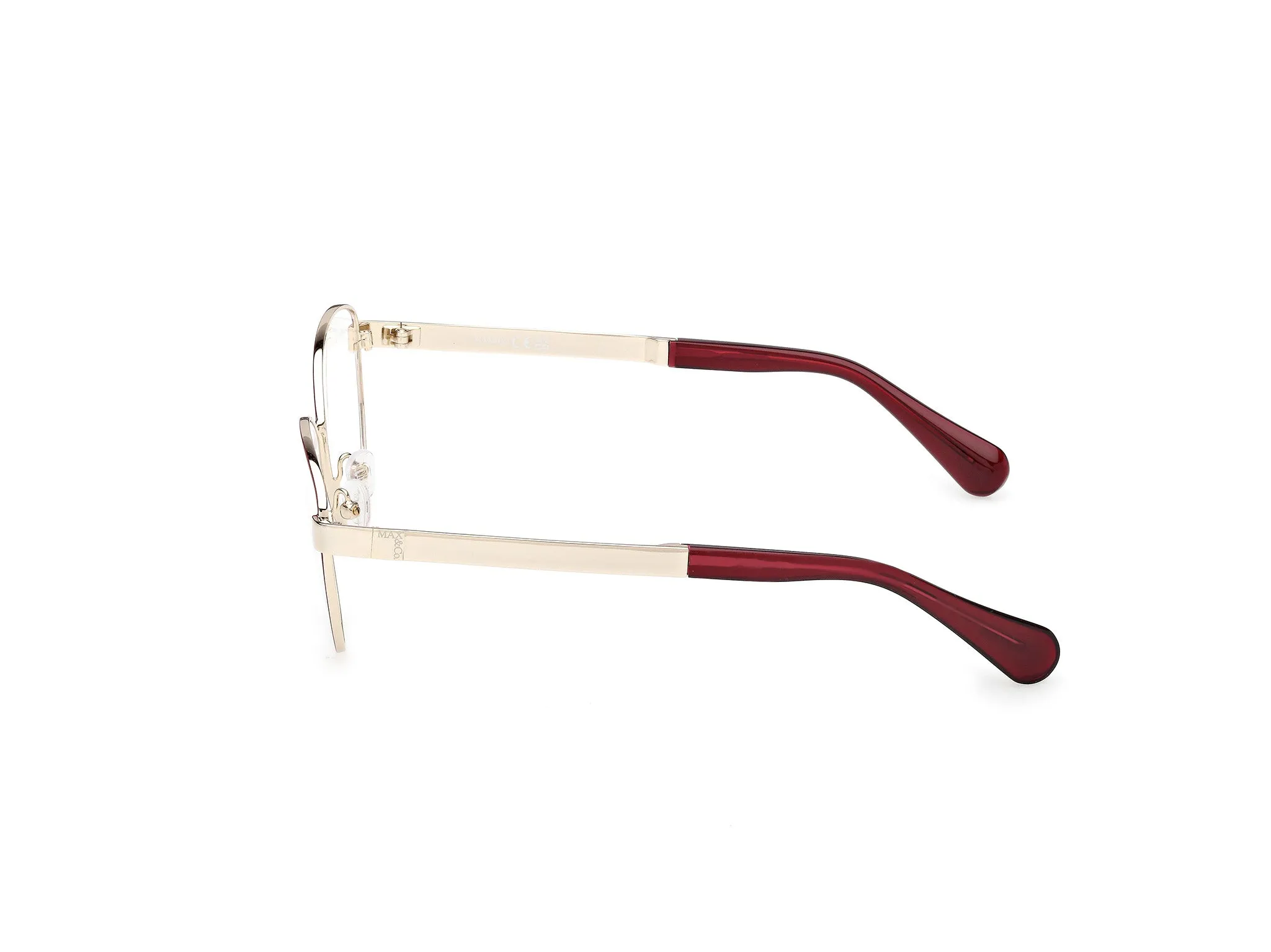 MAX&Co MO5195 33A Montature da vista Metallo Oro Cat Eye Normale - immagine 3