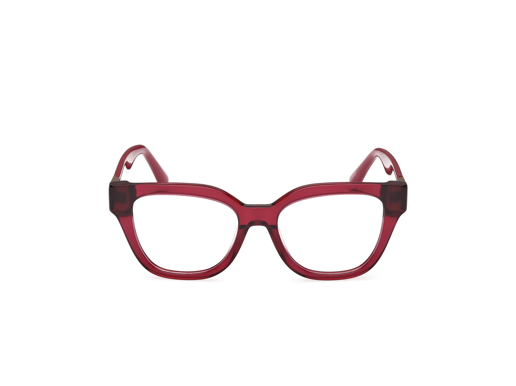 MAX&Co MO5193 069 Montature da vista Acetato Bordeaux Squadrata Normale - immagine 2