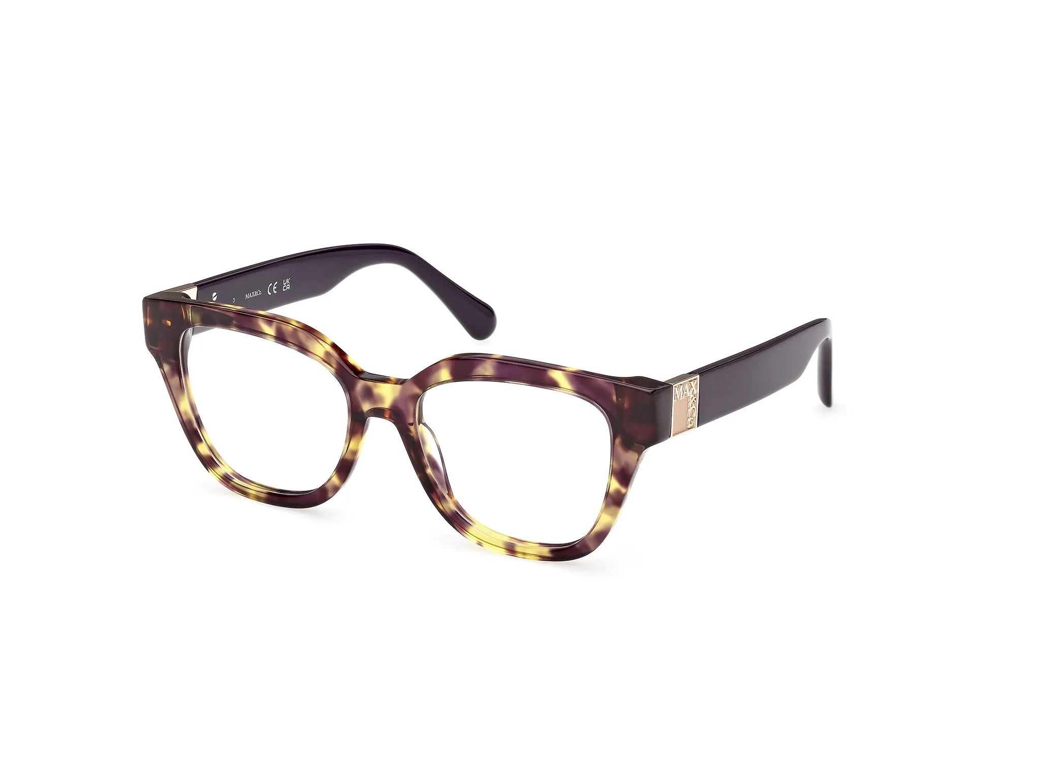 MAX&Co MO5193 056 Montature da vista Acetato Havana Squadrata Normale - immagine 1