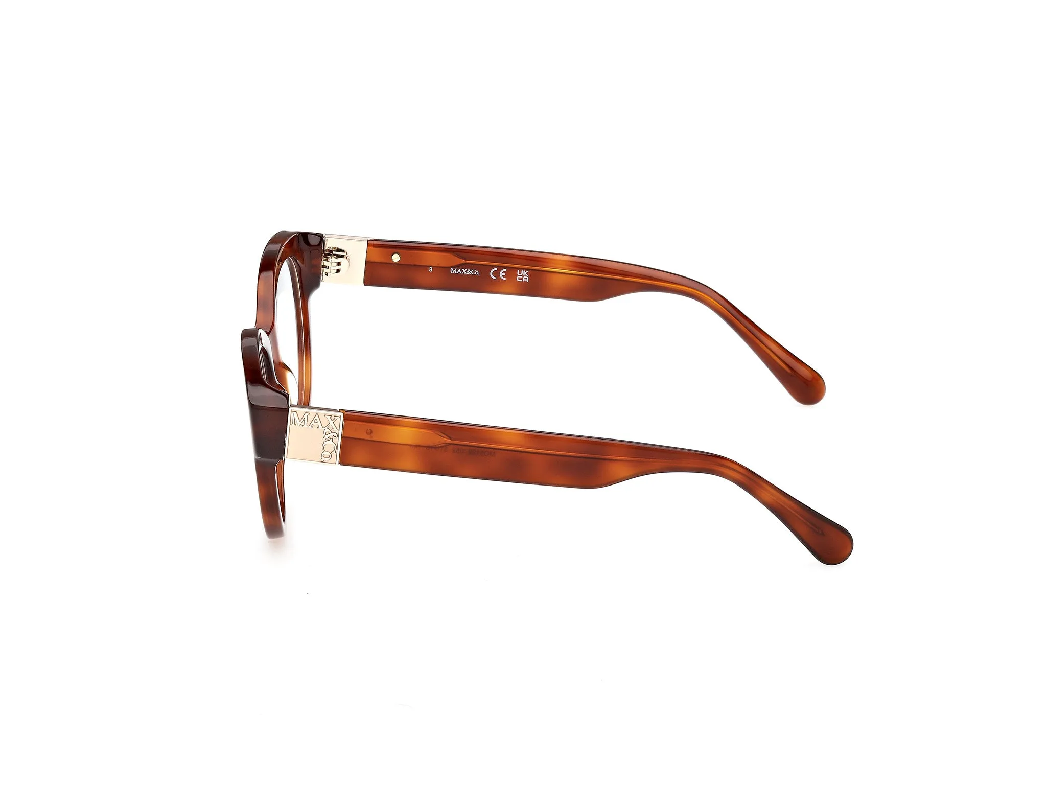MAX&Co MO5192 052 Montature da vista Acetato Havana Rotonda Normale - immagine 3