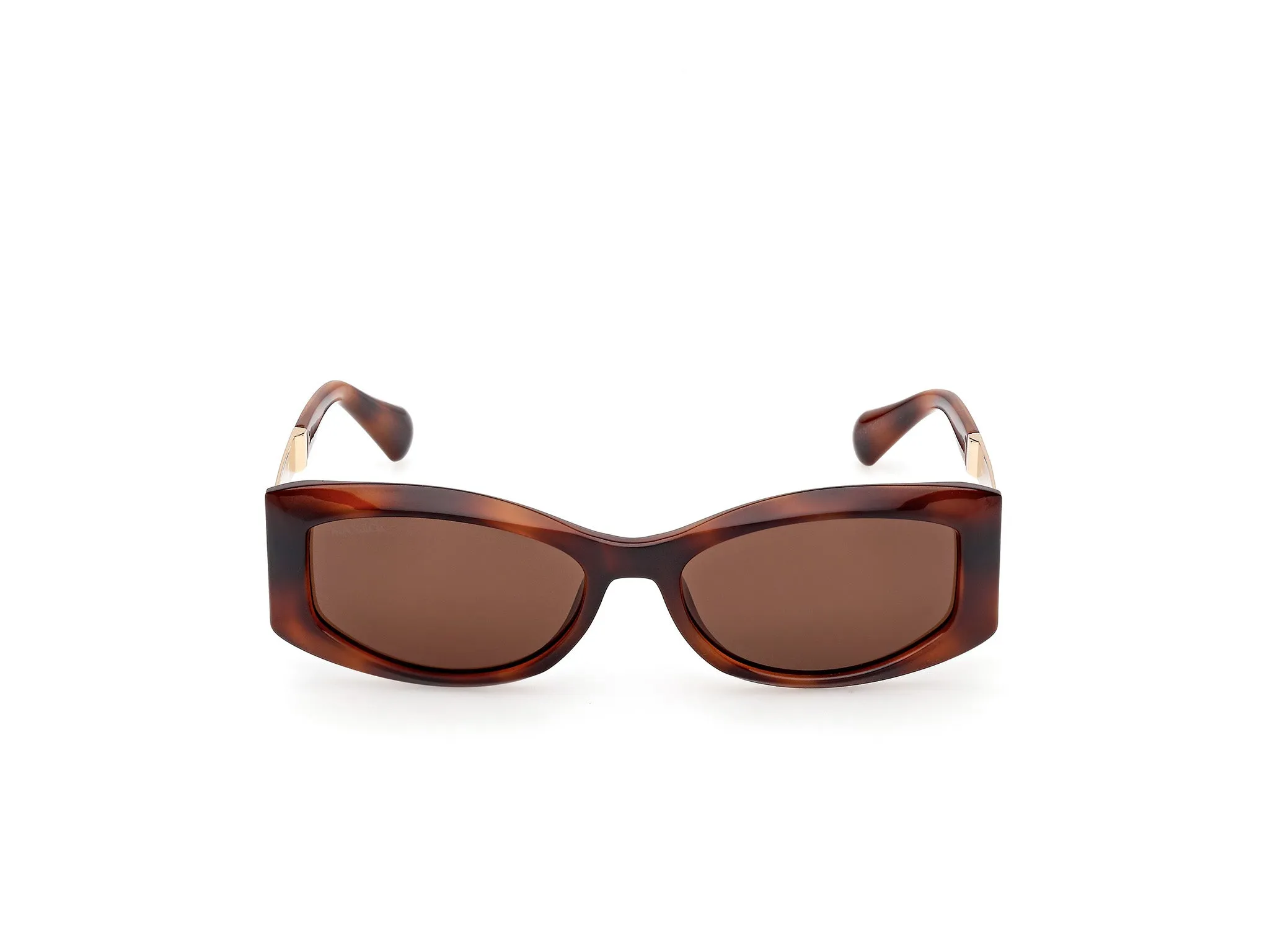 MAX&Co MO0144 52E Occhiali da sole Iniettato Havana Marrone Squadrata Normale - immagine 2