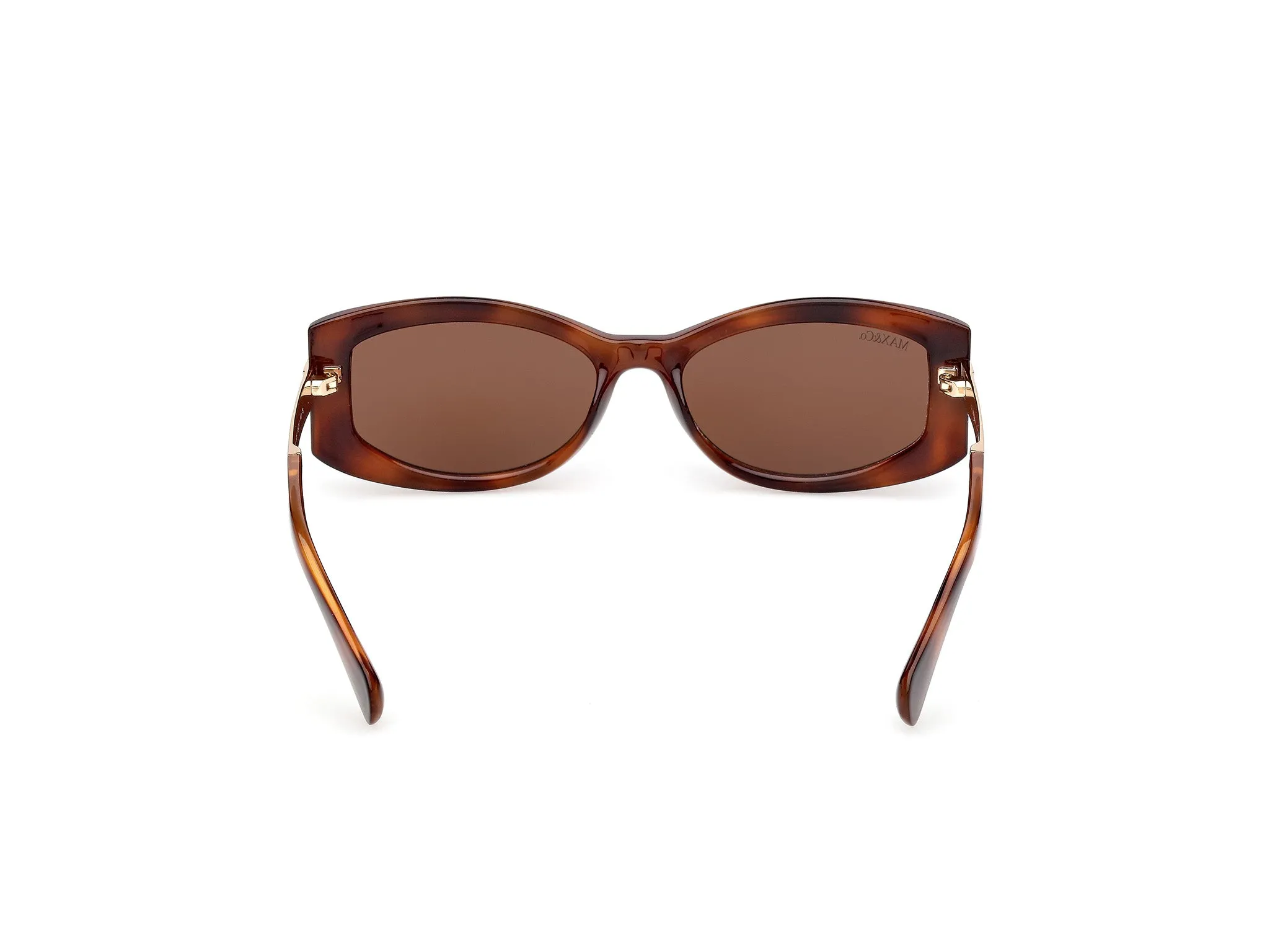MAX&Co MO0144 52E Occhiali da sole Iniettato Havana Marrone Squadrata Normale - immagine 4