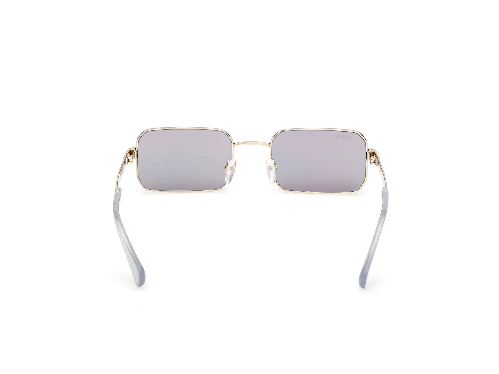 MAX&Co MO0140 32X Occhiali da sole Metallo Oro Blu Squadrata Normale - immagine 4