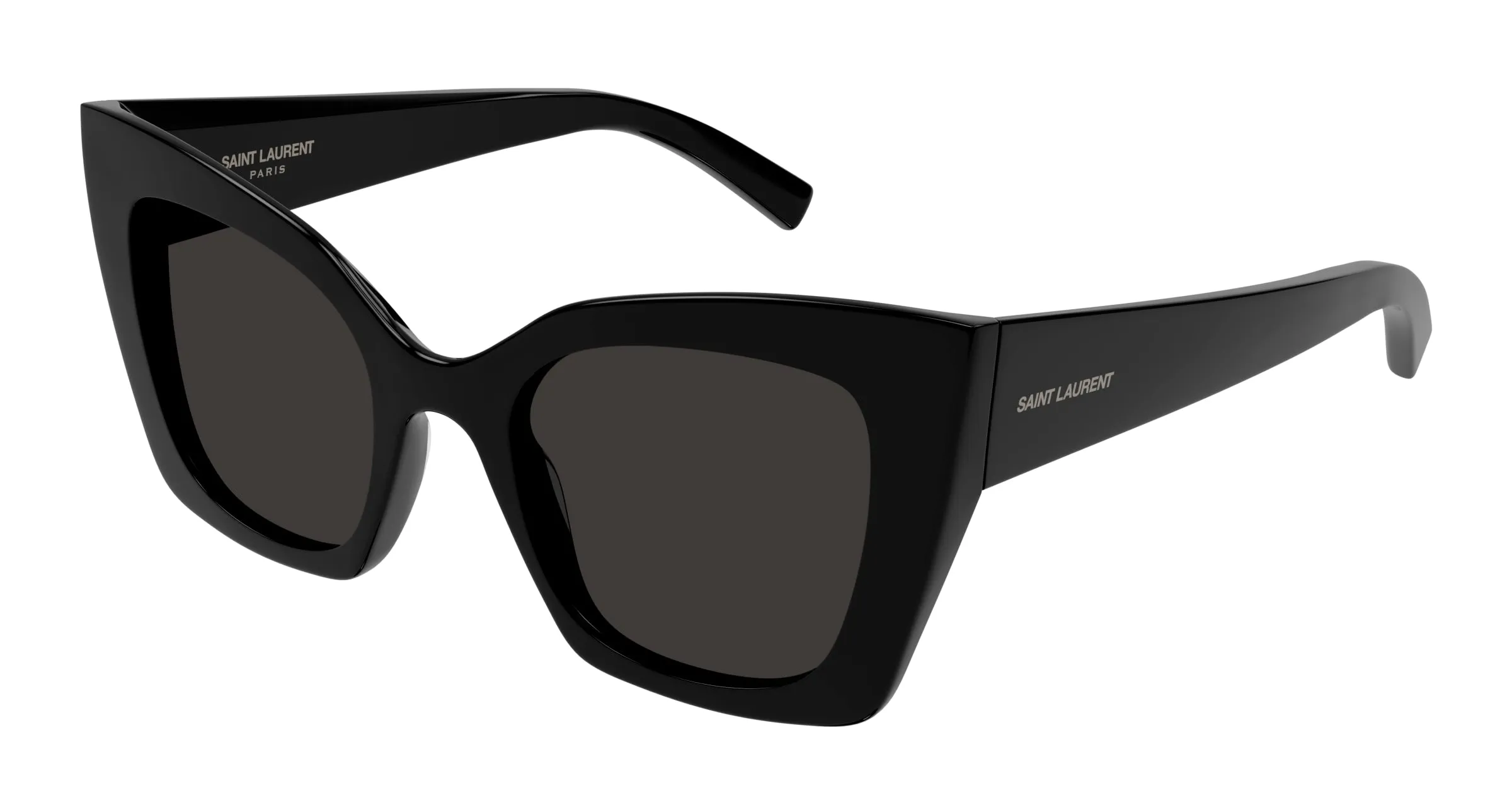 SAINT LAURENT SL 552 001 Occhiali da sole Iniettato Nero Nero Cat Eye Normale - immagine 1