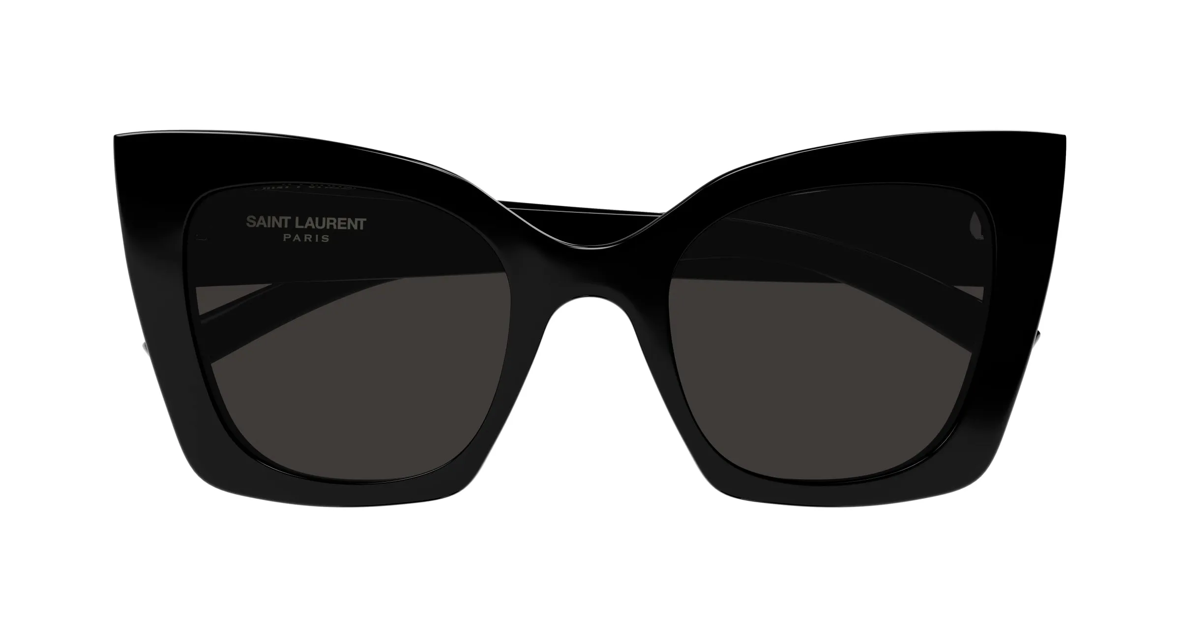 SAINT LAURENT SL 552 001 Occhiali da sole Iniettato Nero Nero Cat Eye Normale - immagine 3