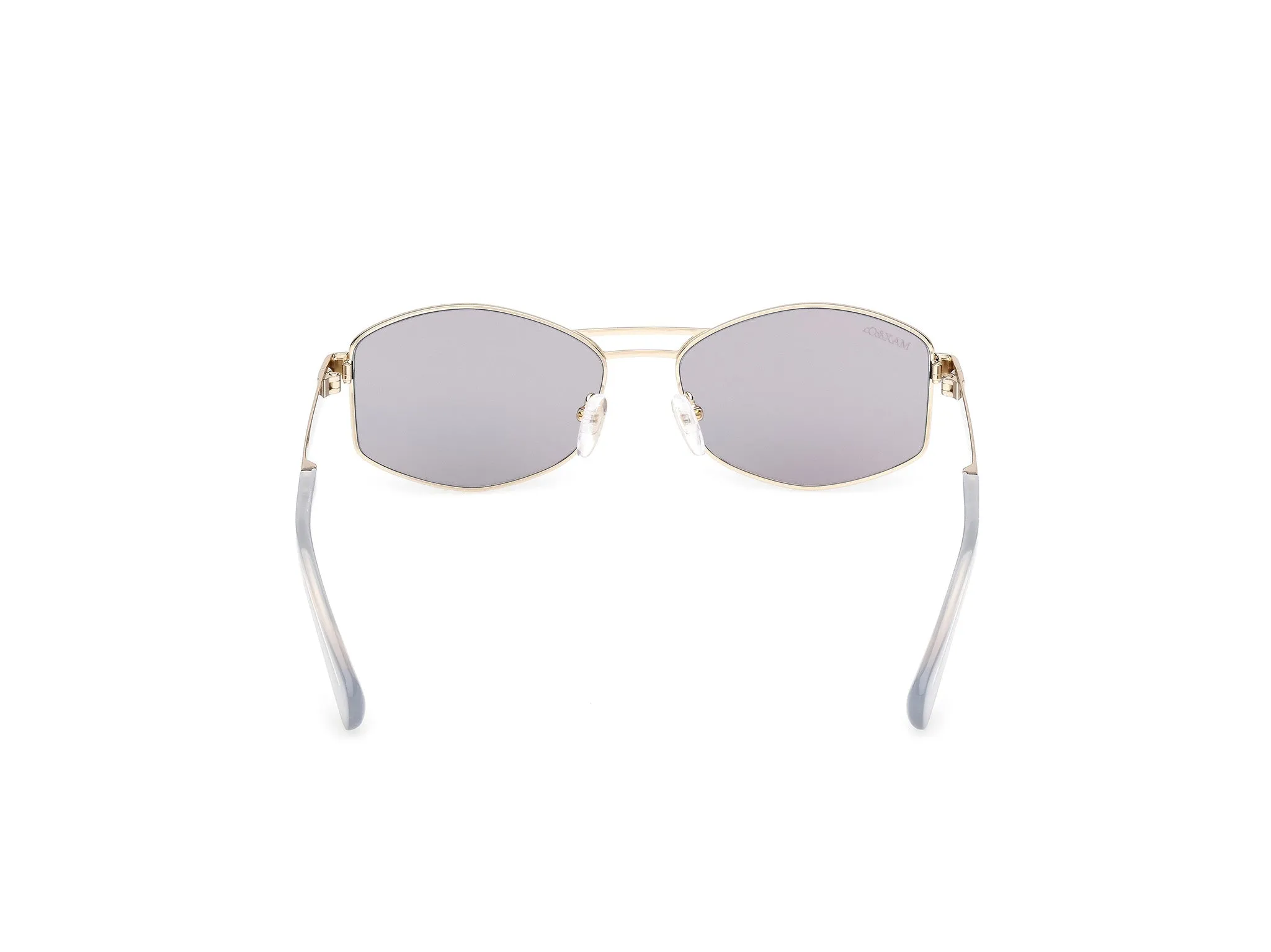 MAX&Co MO0139 32X Occhiali da sole Metallo Oro Blu Geometrica Normale - immagine 4