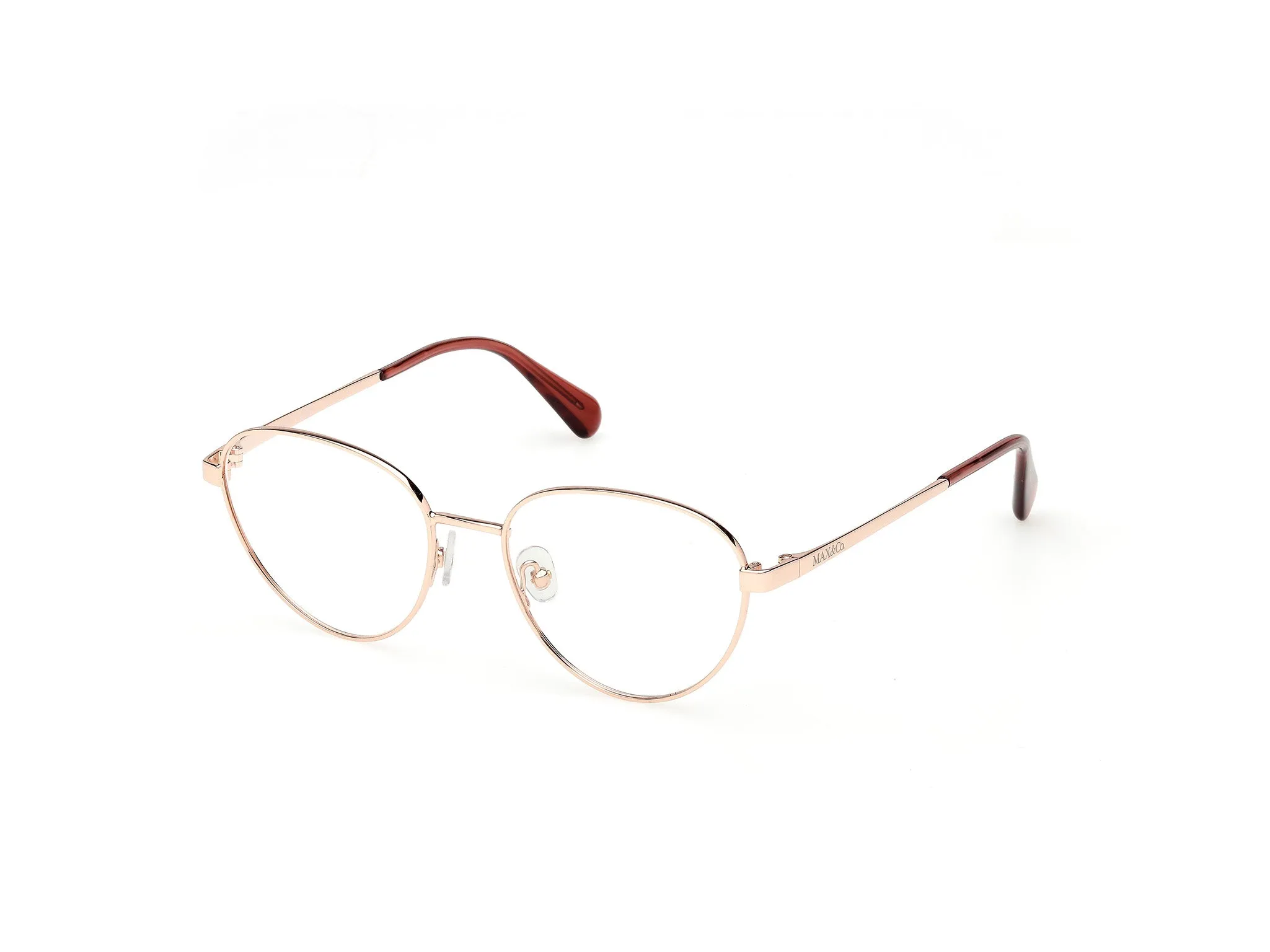 MAX&Co MO5191 033 Montature da vista Metallo Oro Rotonda Normale - immagine 1