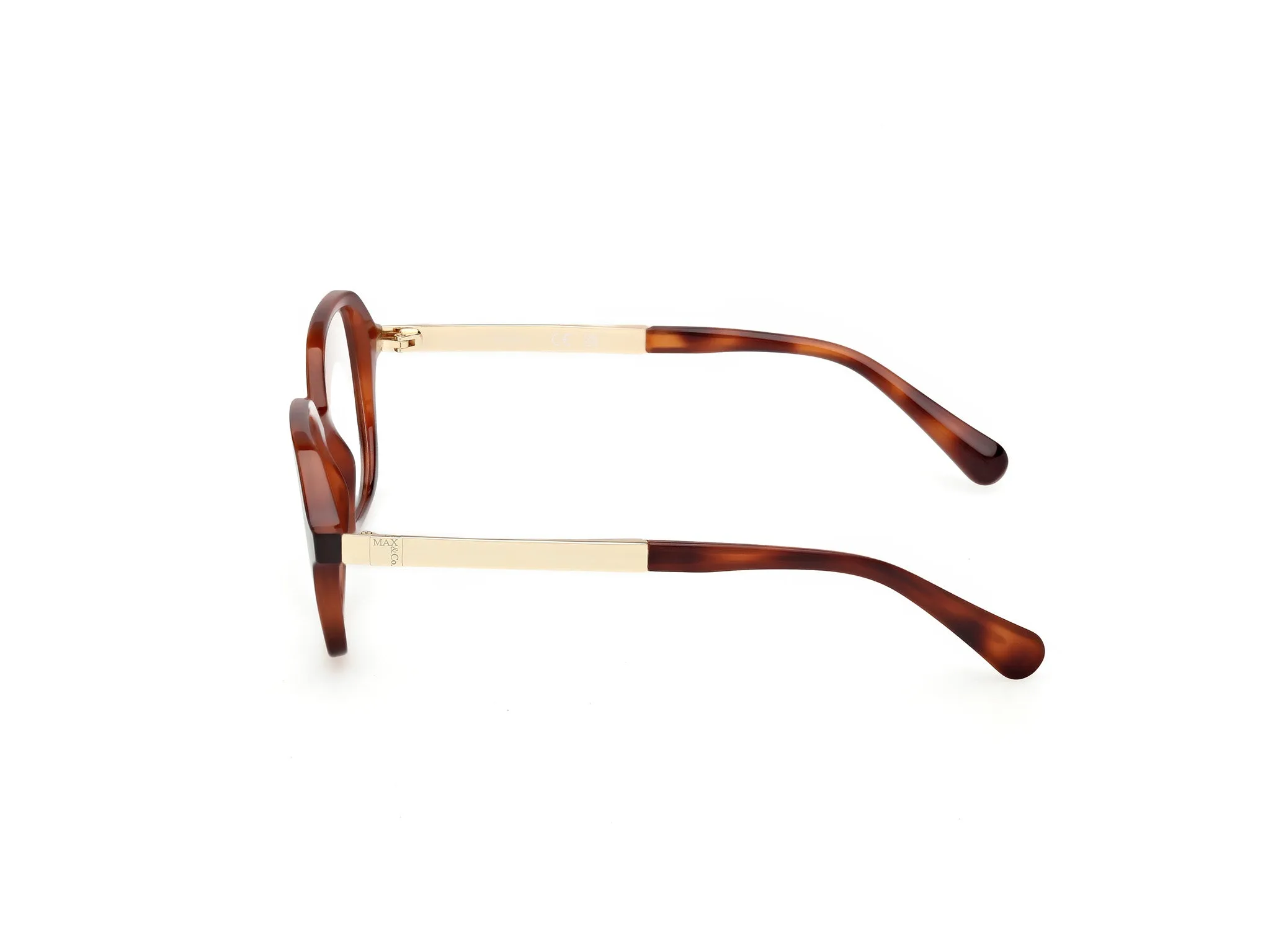 MAX&Co MO5190 053 Montature da vista Iniettato Havana Geometrica Normale - immagine 3