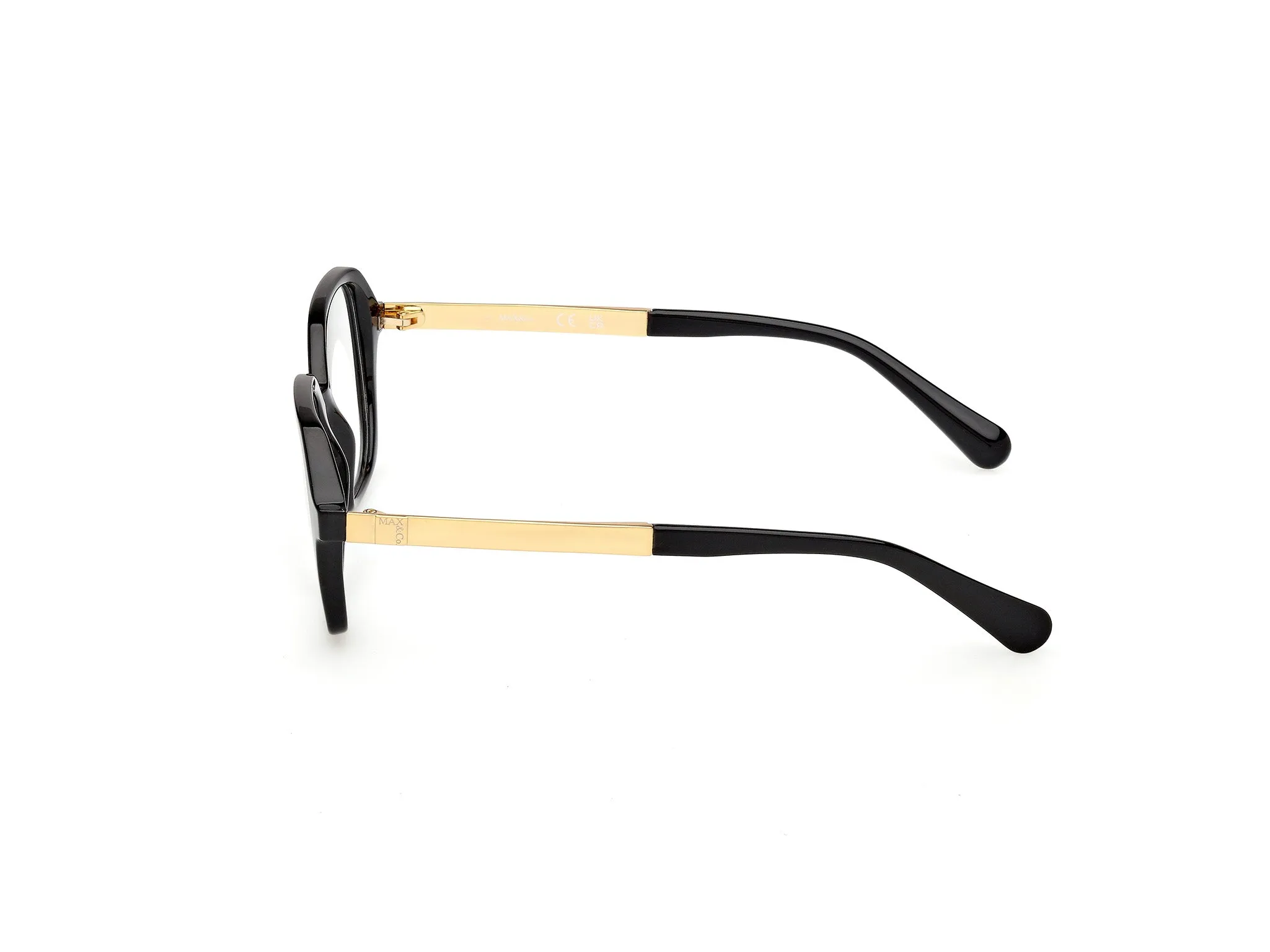 MAX&Co MO5190 001 Montature da vista Iniettato Nero Geometrica Normale - immagine 3