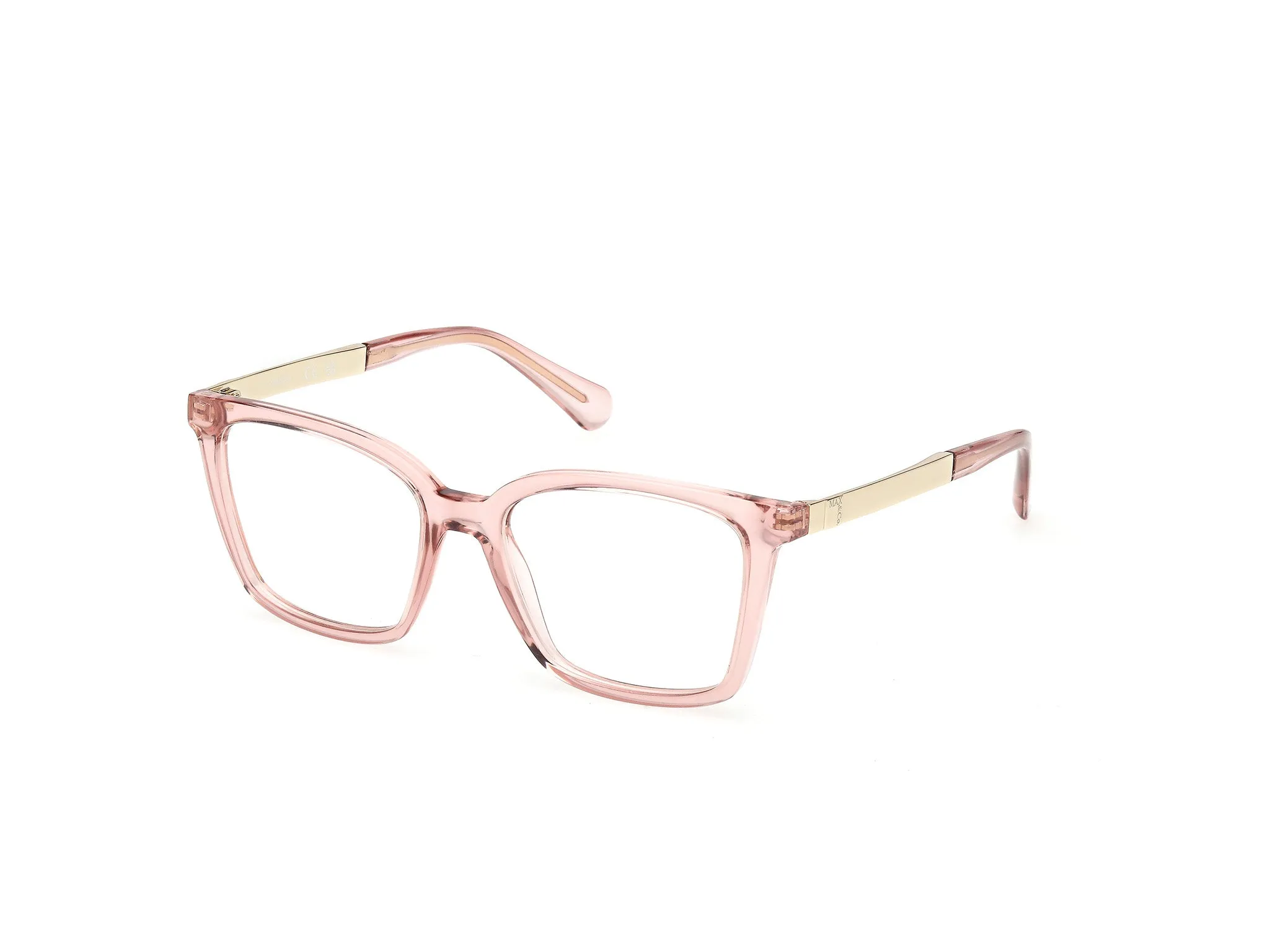 MAX&Co MO5189 072 Montature da vista Iniettato Rosa Squadrata Normale - immagine 1