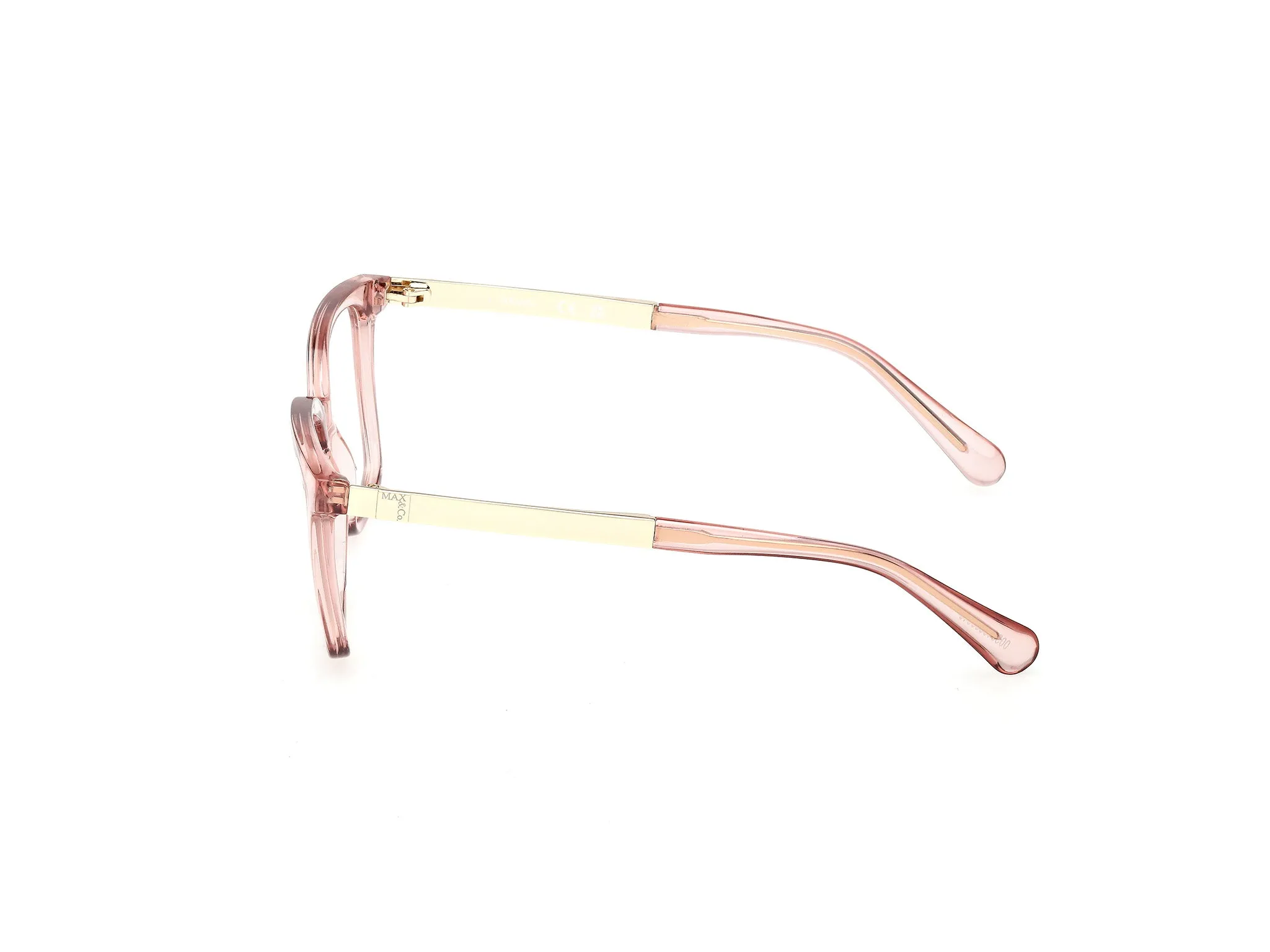 MAX&Co MO5189 072 Montature da vista Iniettato Rosa Squadrata Normale - immagine 3