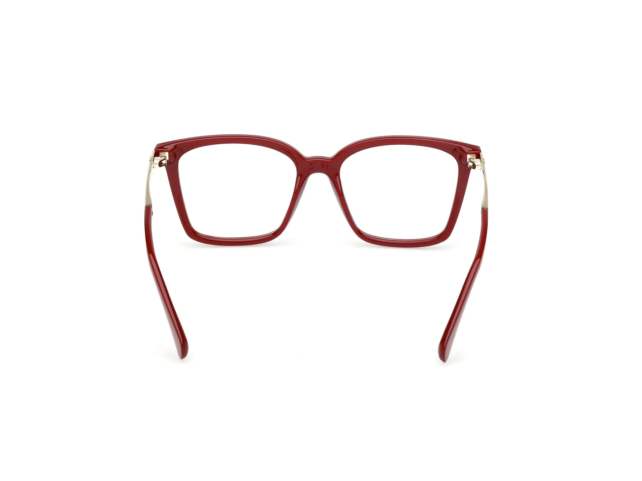 MAX&Co MO5189 066 Montature da vista Iniettato Rosso Squadrata Normale - immagine 4