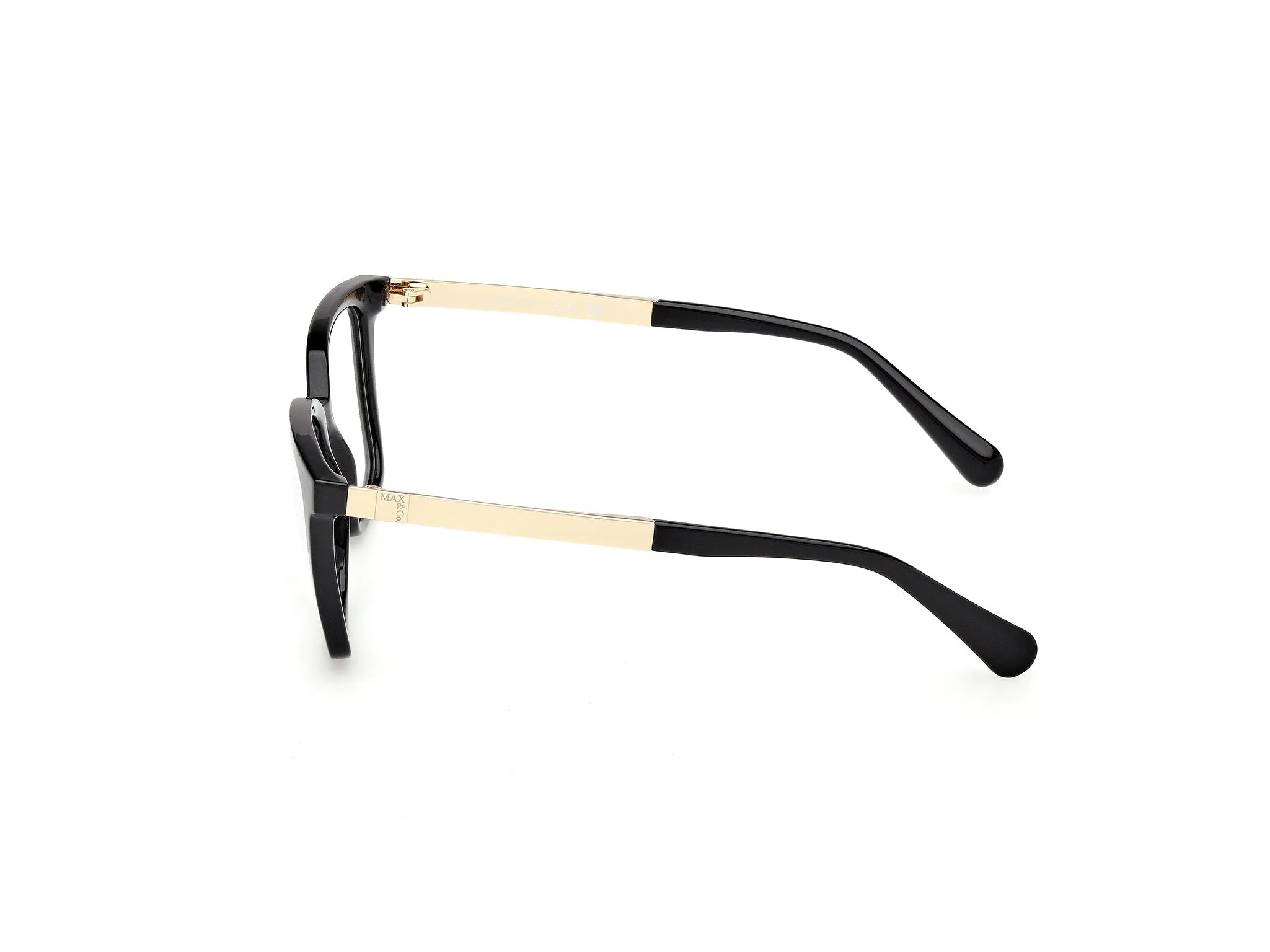 MAX&Co MO5189 001 Montature da vista Iniettato Nero Squadrata Normale - immagine 3