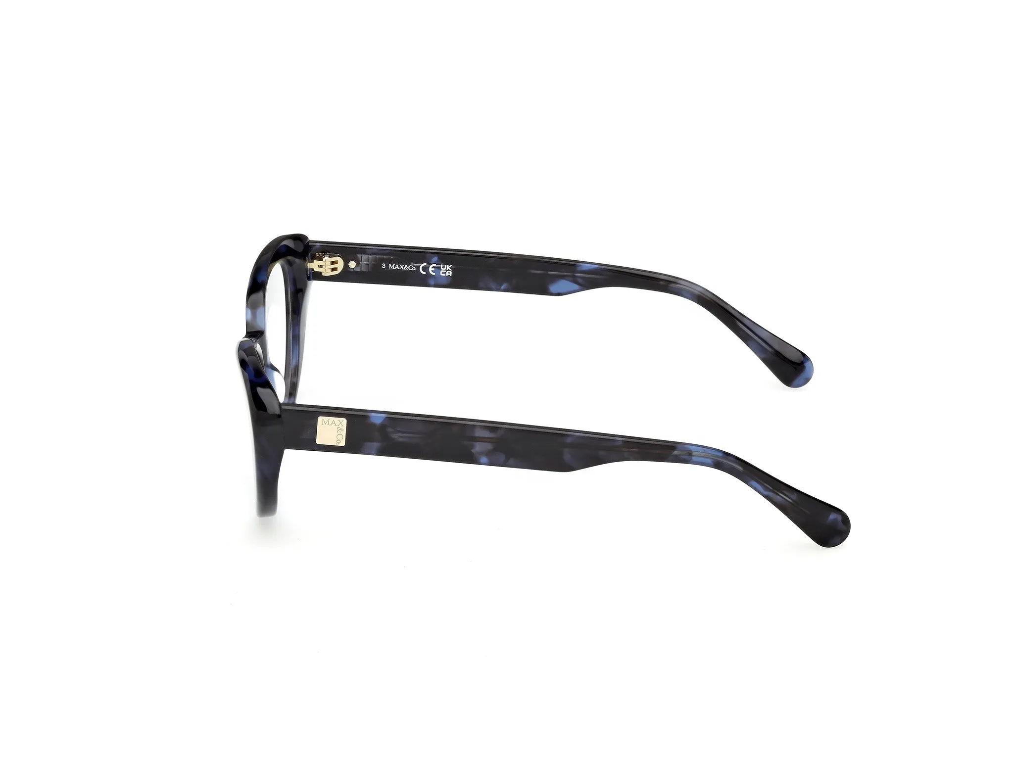MAX&Co MO5188 055 Montature da vista Acetato Havana Cat Eye Normale - immagine 3