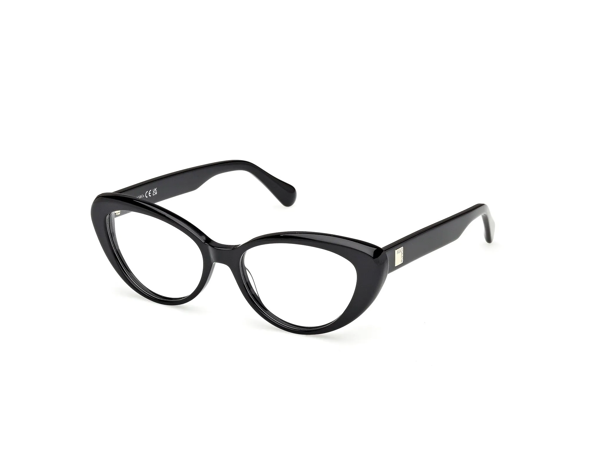 MAX&Co MO5188 001 Montature da vista Acetato Nero Cat Eye Normale - immagine 1