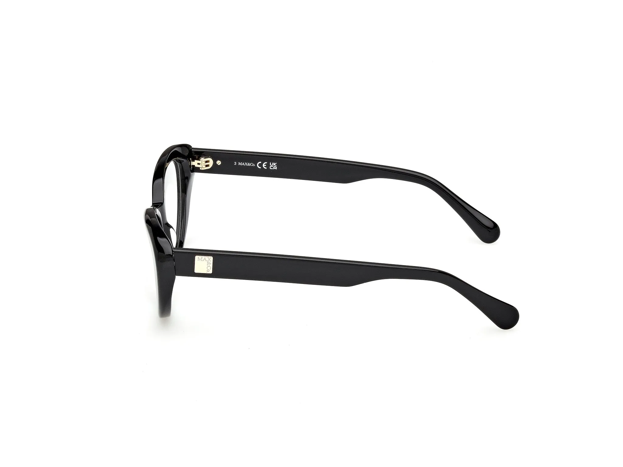 MAX&Co MO5188 001 Montature da vista Acetato Nero Cat Eye Normale - immagine 3
