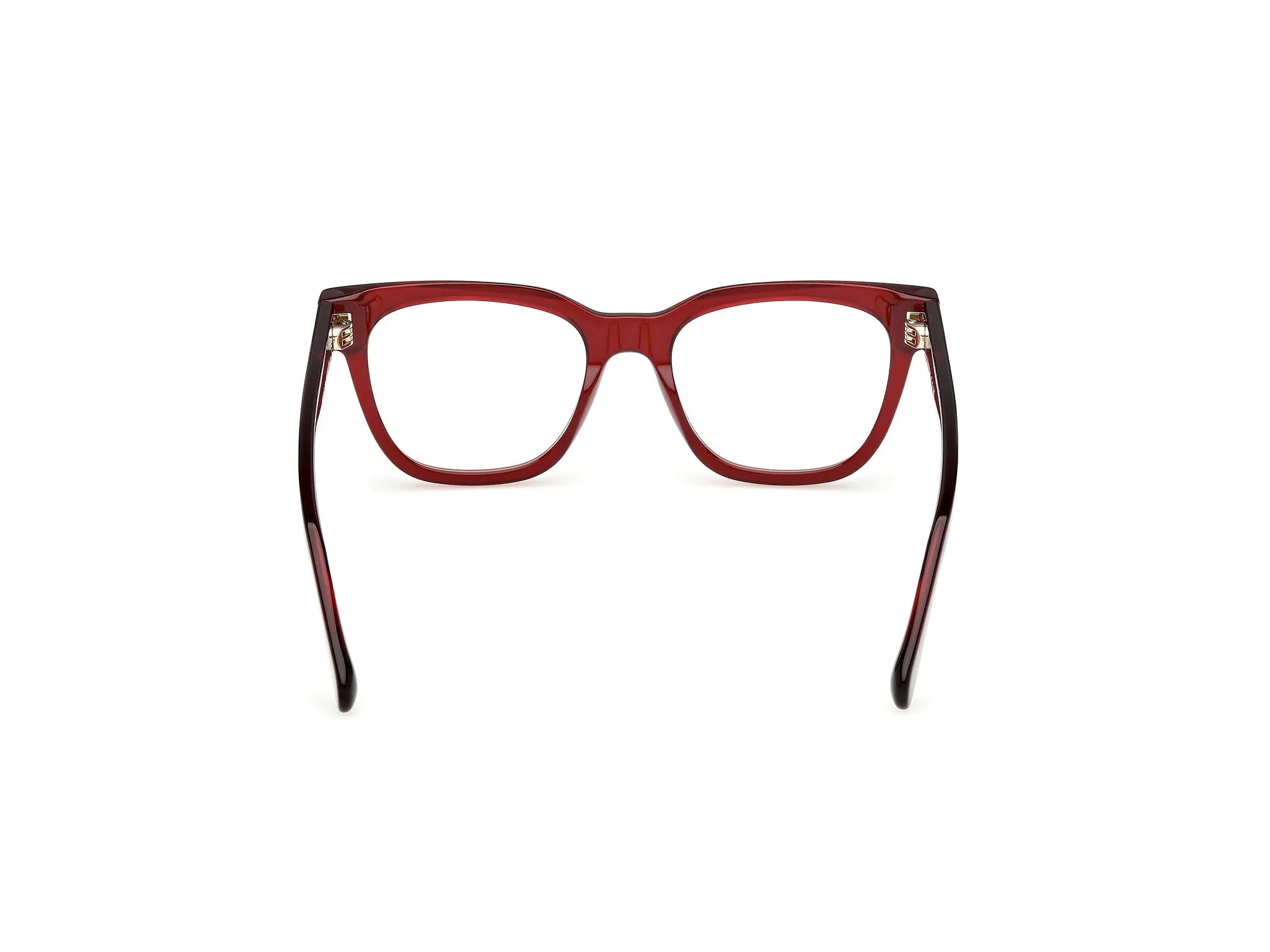 MAX&Co MO5187 066 Montature da vista Acetato Rosso Squadrata Normale - immagine 4
