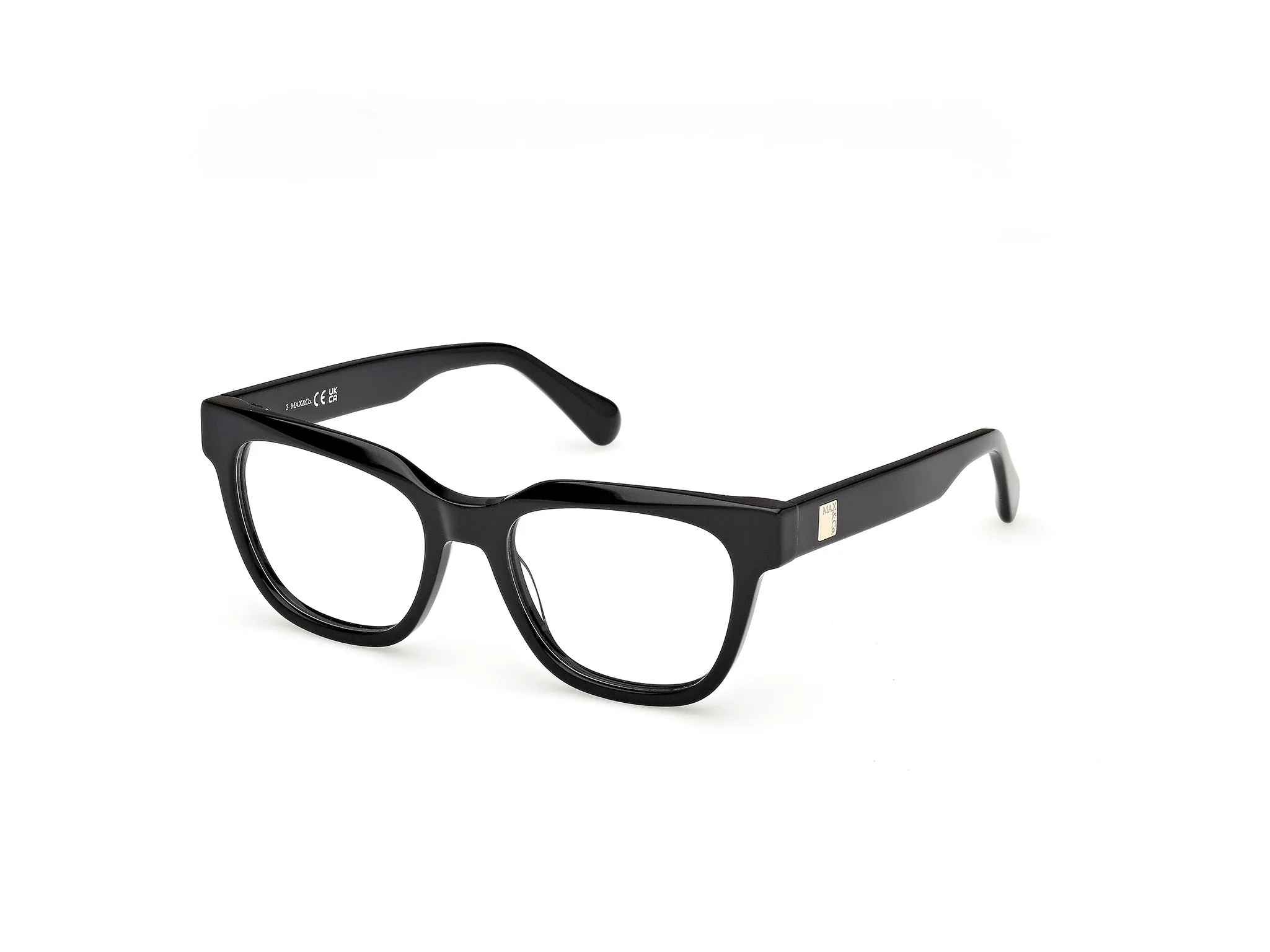MAX&Co MO5187 001 Montature da vista Acetato Nero Squadrata Normale - immagine 1