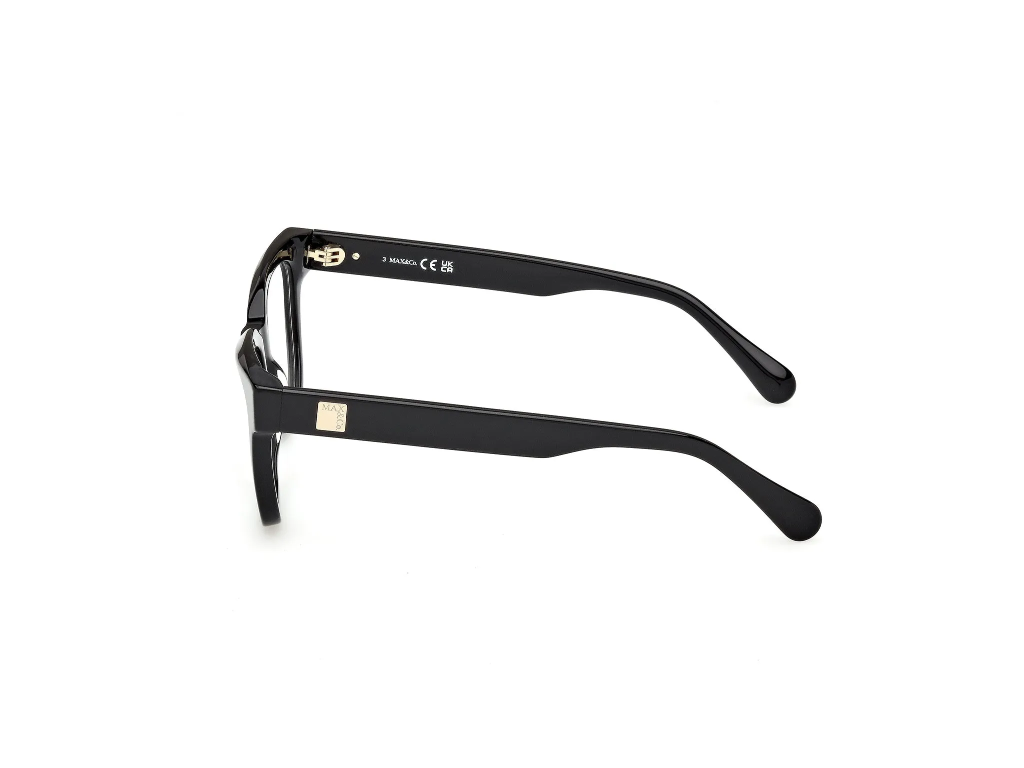 MAX&Co MO5187 001 Montature da vista Acetato Nero Squadrata Normale - immagine 3
