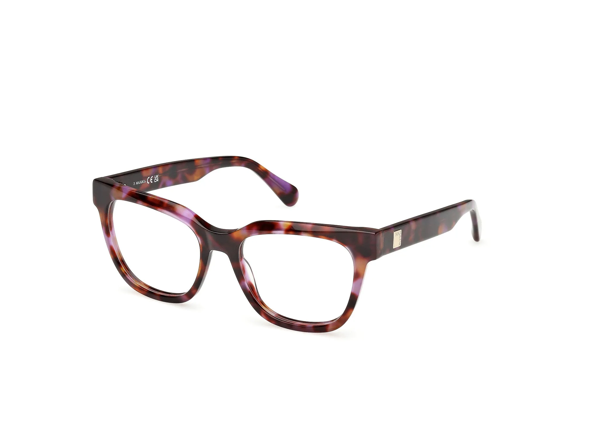 MAX&Co MO5187 055 Montature da vista Acetato Havana Squadrata Normale - immagine 1