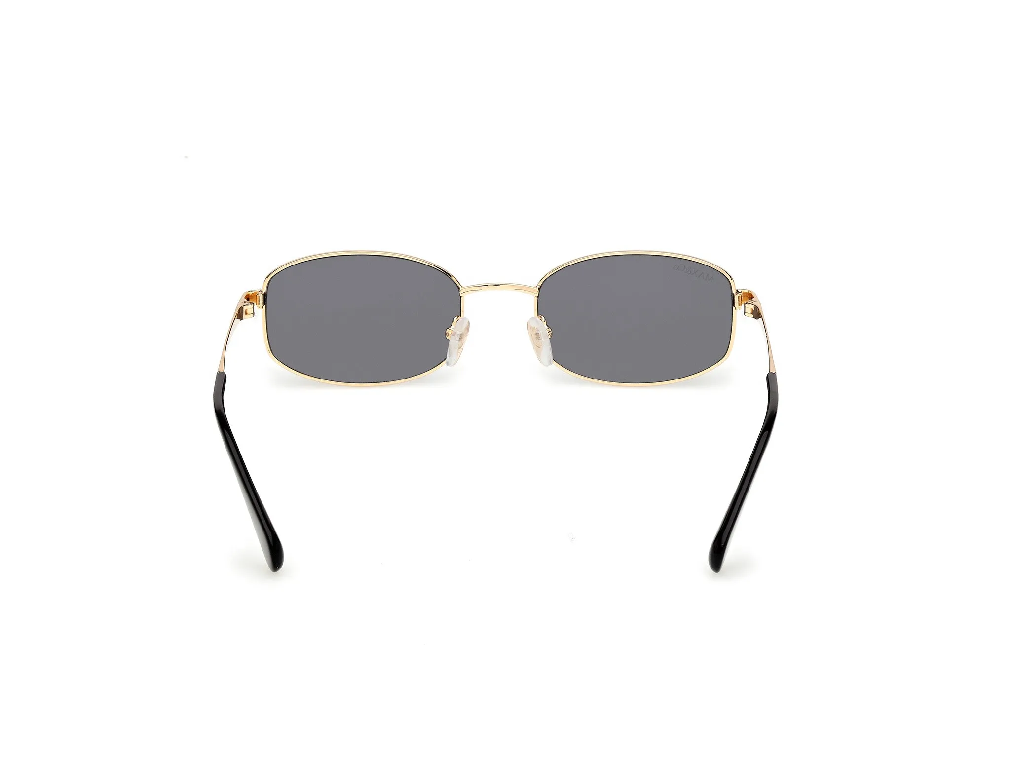 MAX&Co MO0135 01A Occhiali da sole Metallo Nero Fumo Rotonda Normale - immagine 4