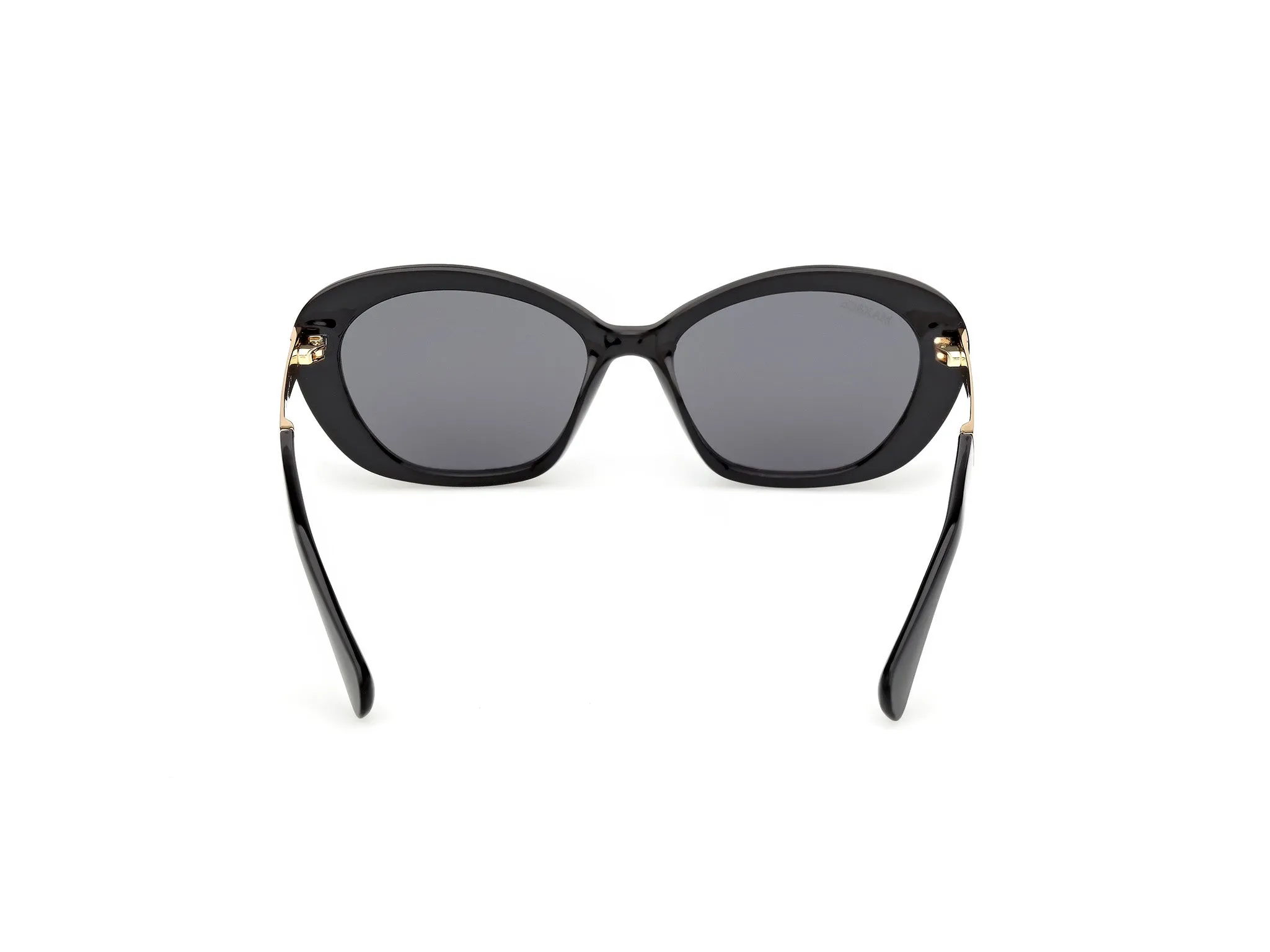 MAX&Co MO0133 01A Occhiali da sole Iniettato Nero Fumo Rotonda Normale - immagine 4