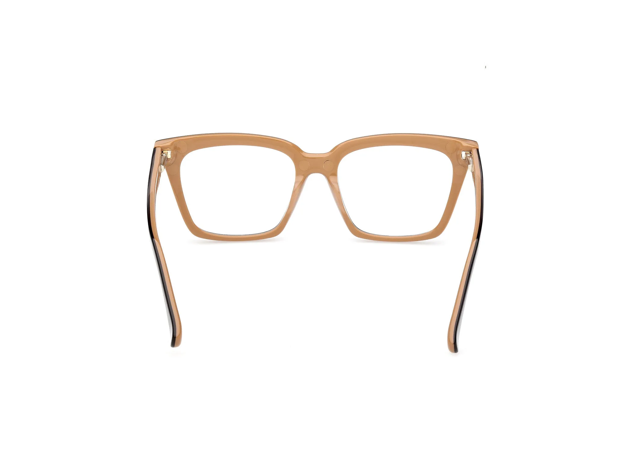 Max Mara MM5213 050 Montature da vista Acetato Marrone Cat Eye Normale - immagine 4