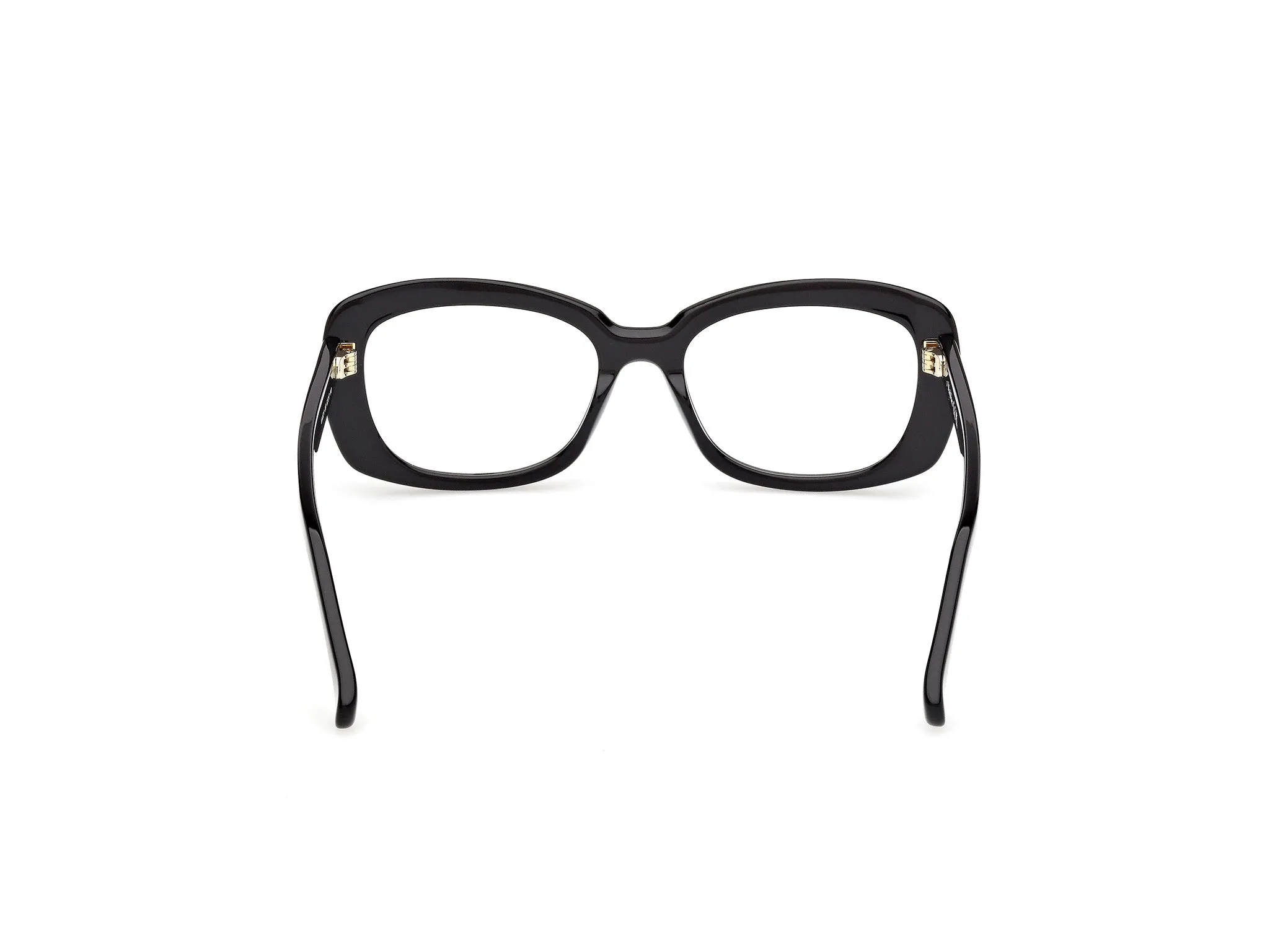 Max Mara MM5211 001 Montature da vista Acetato Nero Rotonda Normale - immagine 4