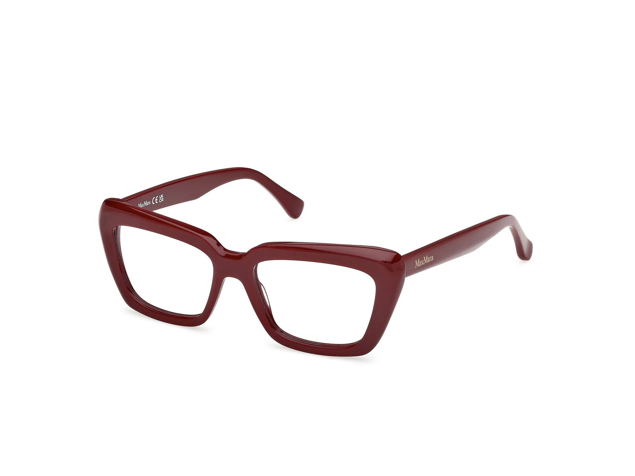 Max Mara MM5210 069 Montature da vista Acetato Bordeaux Cat Eye Normale - immagine 1