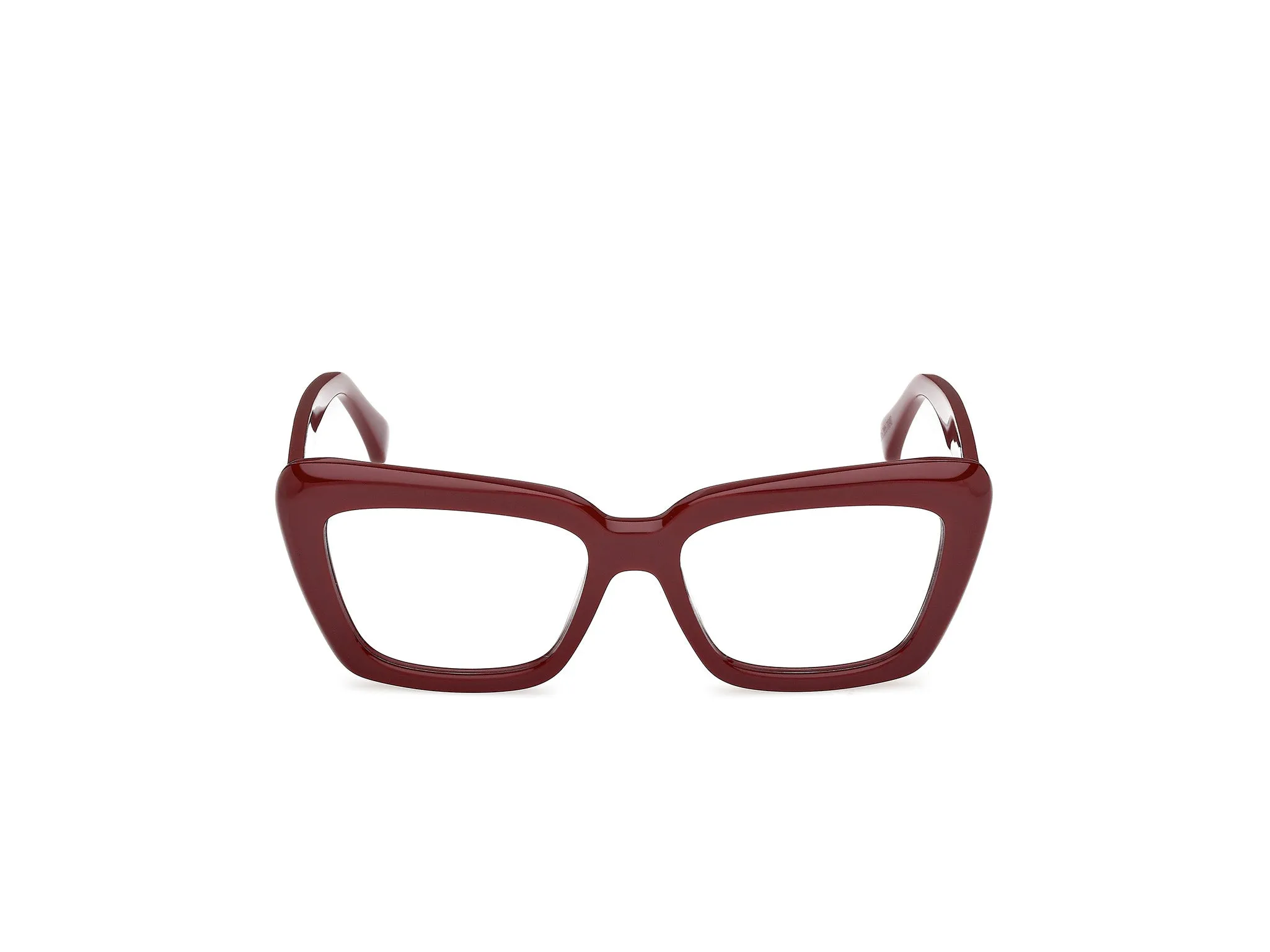 Max Mara MM5210 069 Montature da vista Acetato Bordeaux Cat Eye Normale - immagine 2