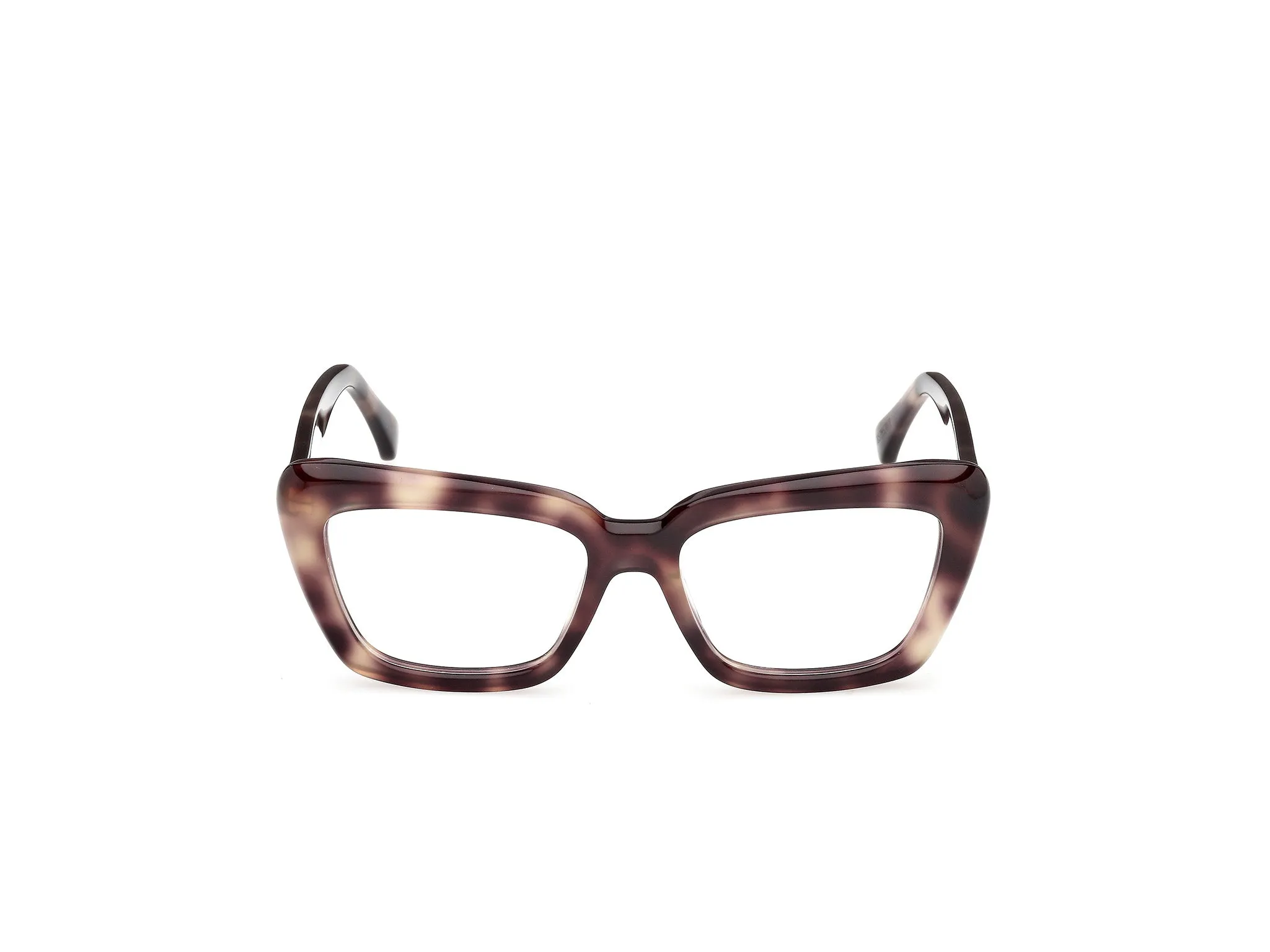 Max Mara MM5210 055 Montature da vista Acetato Havana Cat Eye Normale - immagine 2