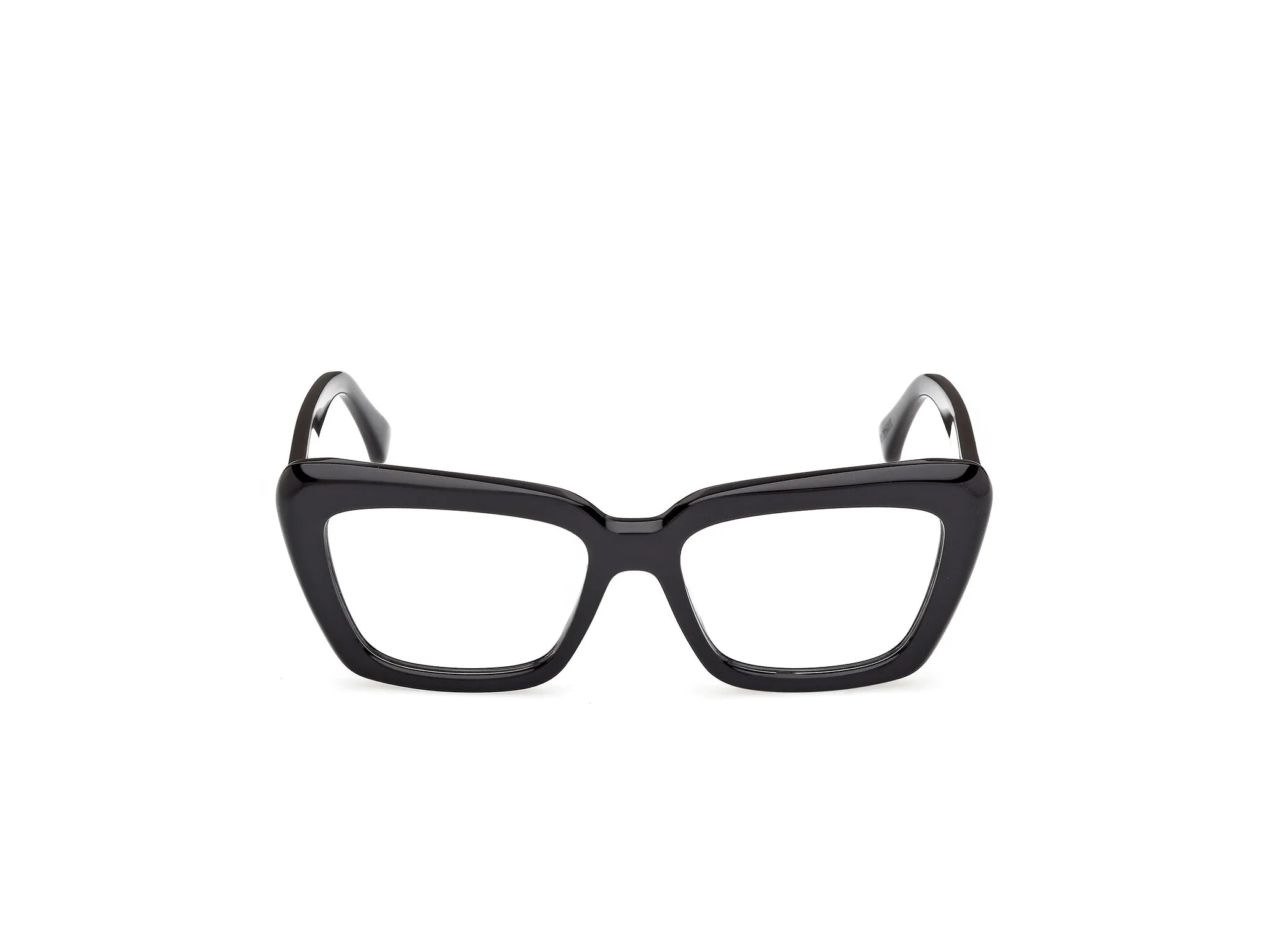 Max Mara MM5210 001 Montature da vista Acetato Nero Cat Eye Normale - immagine 2