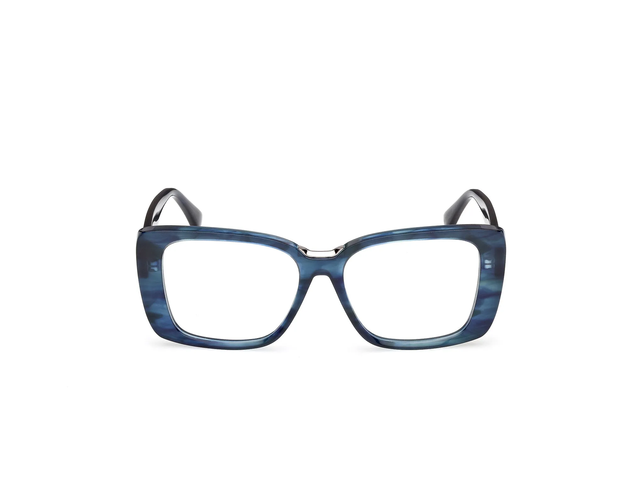 Max Mara MM5208 092 Montature da vista Acetato Blu Farfalla Normale - immagine 2