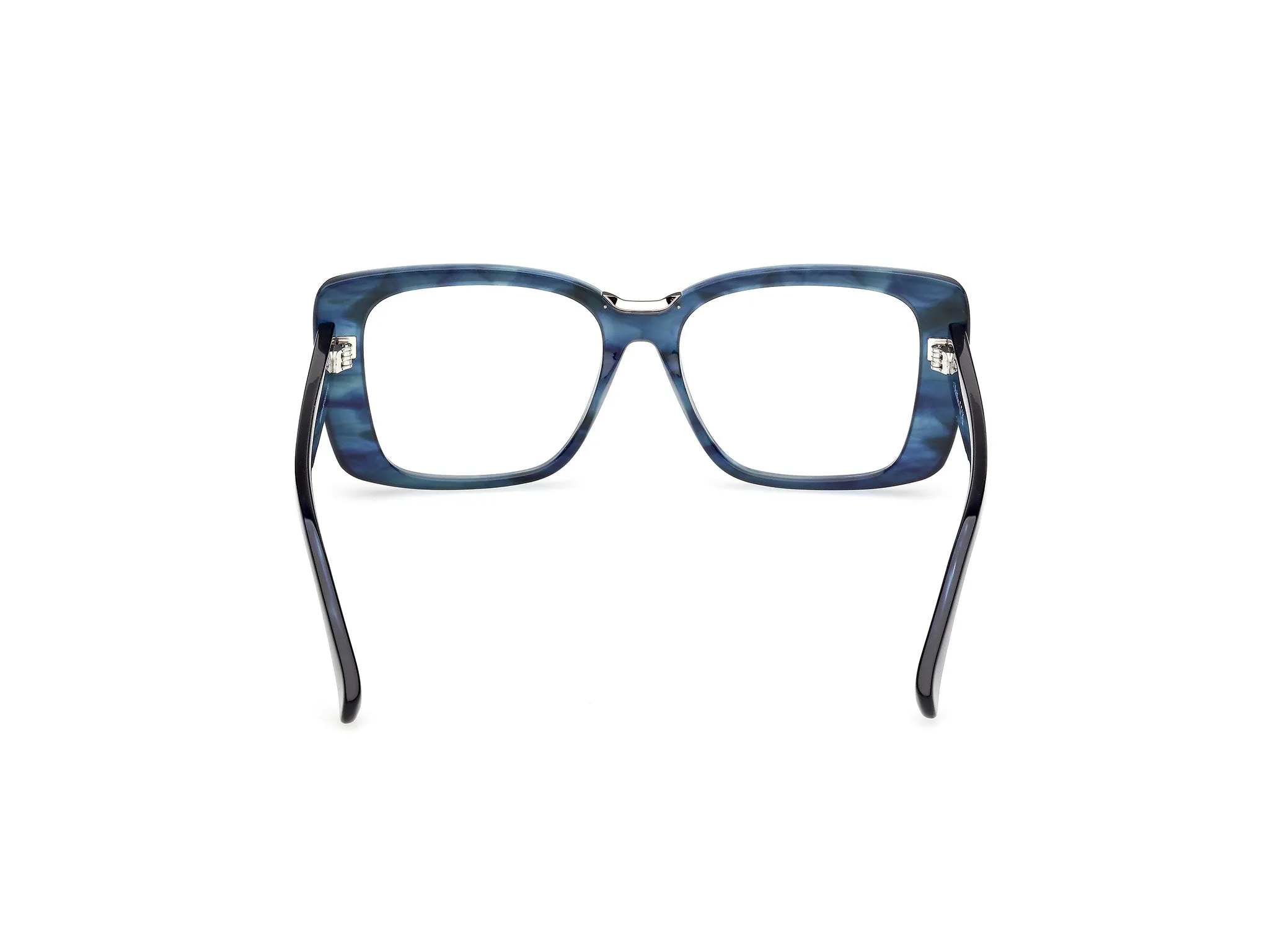 Max Mara MM5208 092 Montature da vista Acetato Blu Farfalla Normale - immagine 4