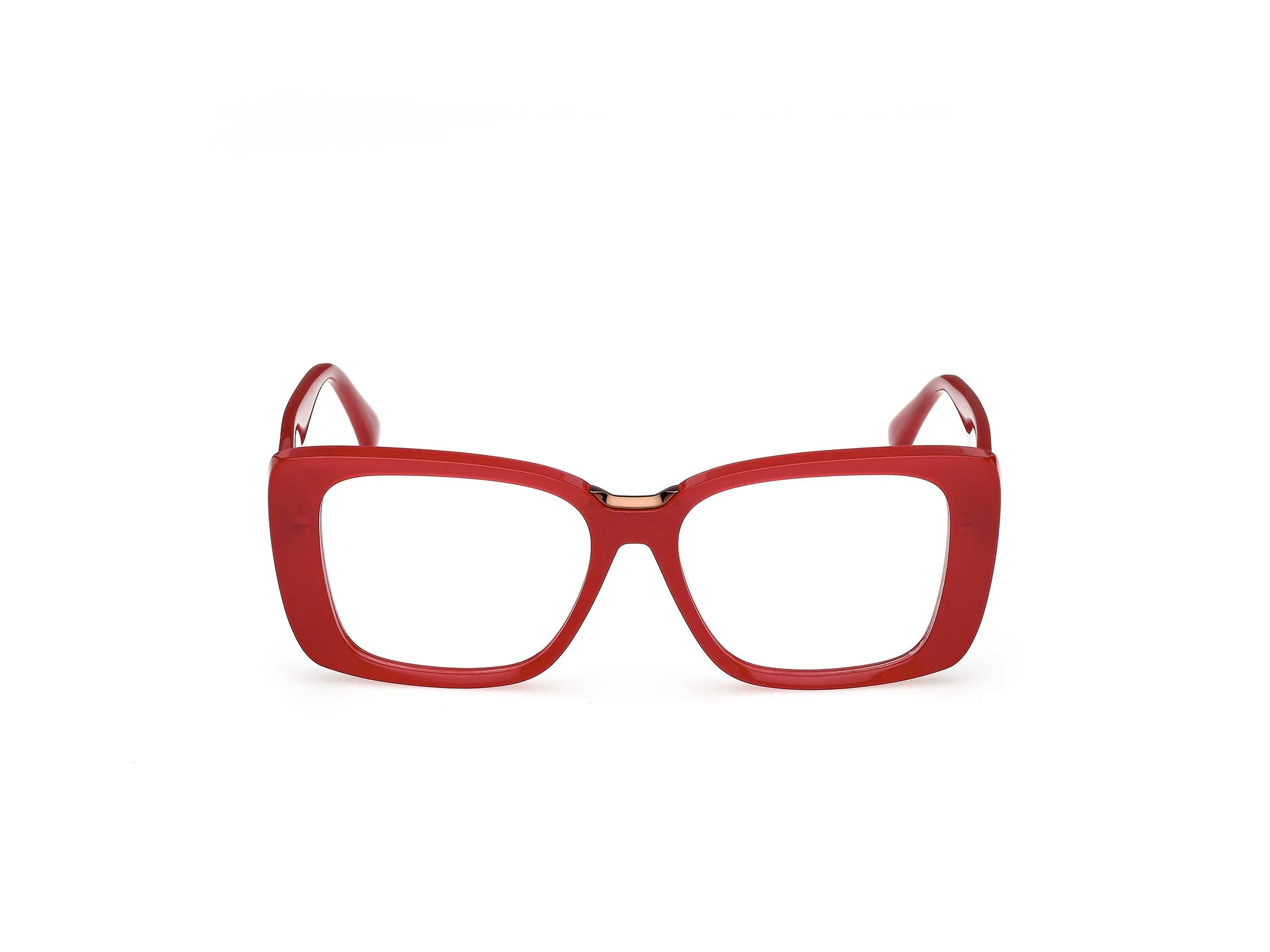 Max Mara MM5208 066 Montature da vista Acetato Rosso Farfalla Normale - immagine 2