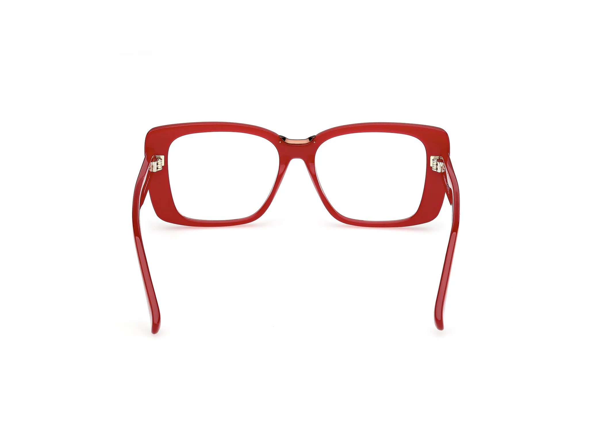 Max Mara MM5208 066 Montature da vista Acetato Rosso Farfalla Normale - immagine 4