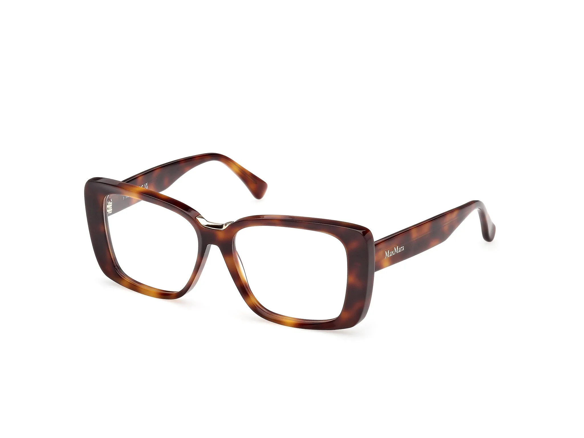 Max Mara MM5208 052 Montature da vista Acetato Havana Farfalla Normale - immagine 1