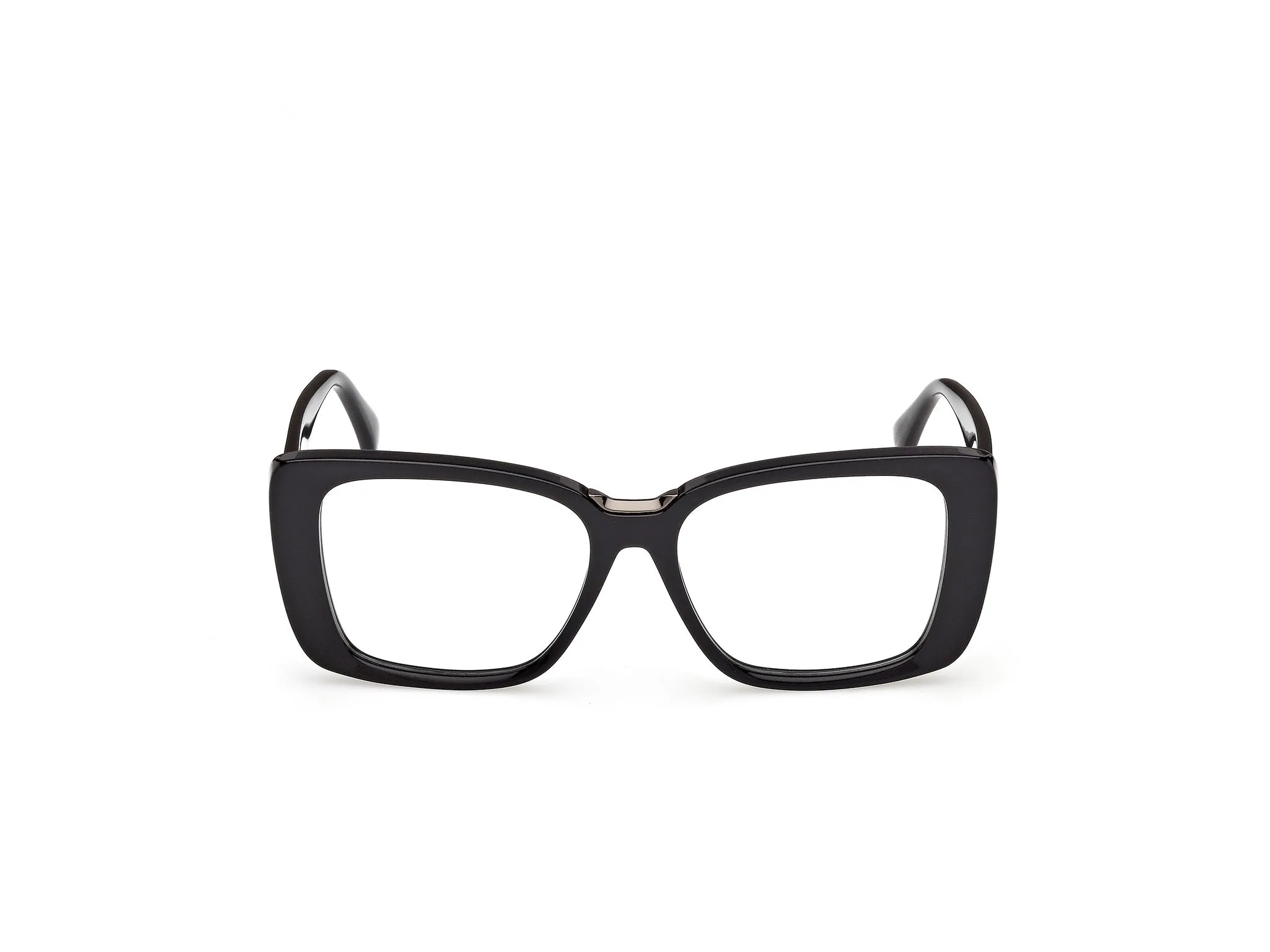 Max Mara MM5208 001 Montature da vista Acetato Nero Farfalla Normale - immagine 2