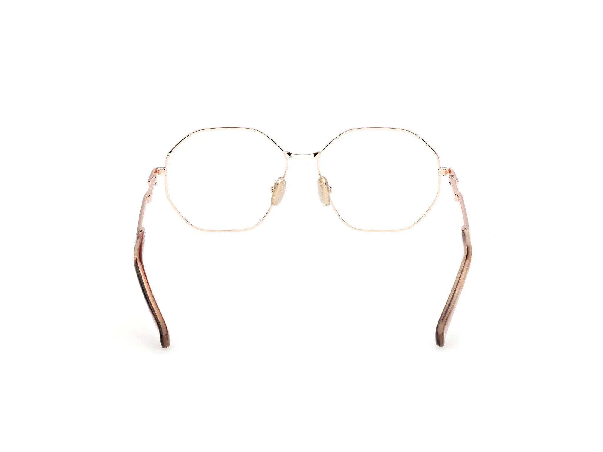Max Mara MM5207 033 Montature da vista Metallo Oro Geometrica Normale - immagine 4