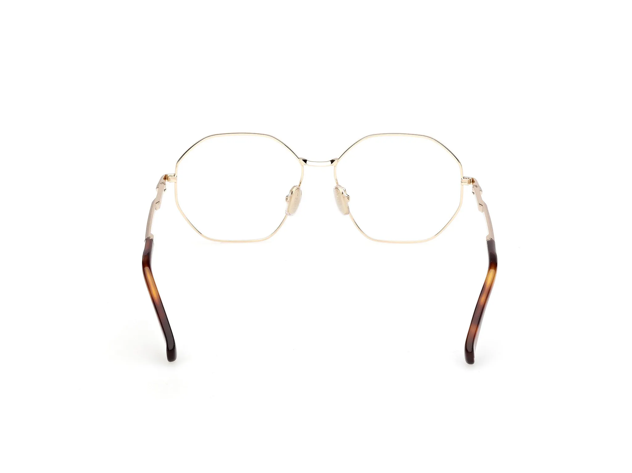 Max Mara MM5207 032 Montature da vista Metallo Oro Geometrica Normale - immagine 4